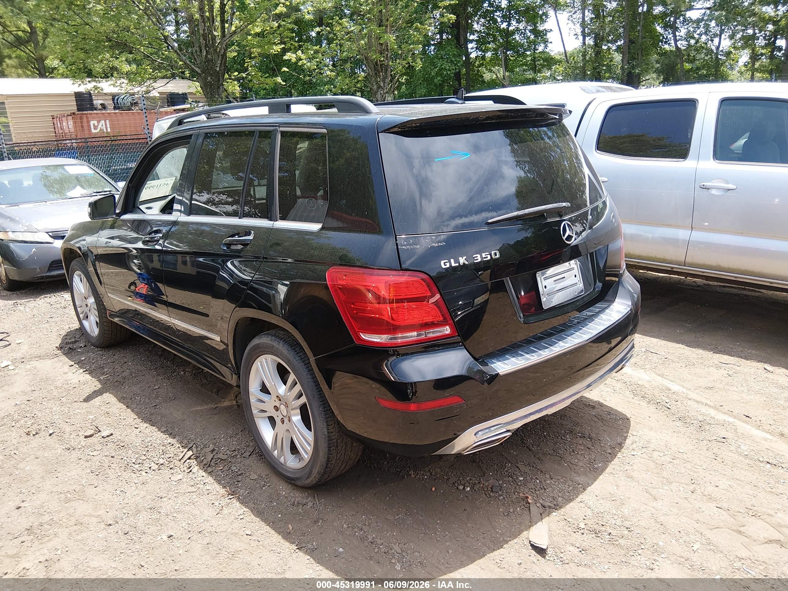 2013 Mercedes-benz Glk 350   Black vin: WDCGG5HB0DG040289