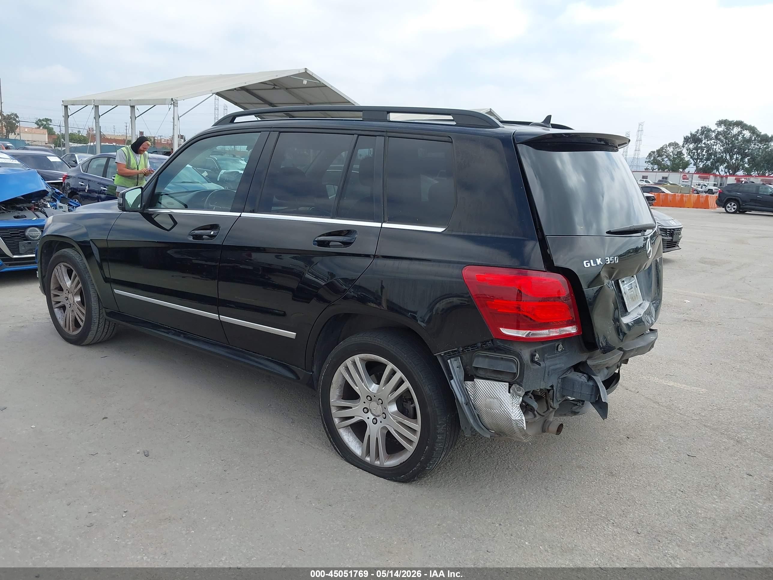 2013 Mercedes-benz Glk 350   Black vin: WDCGG5HB0DG053415
