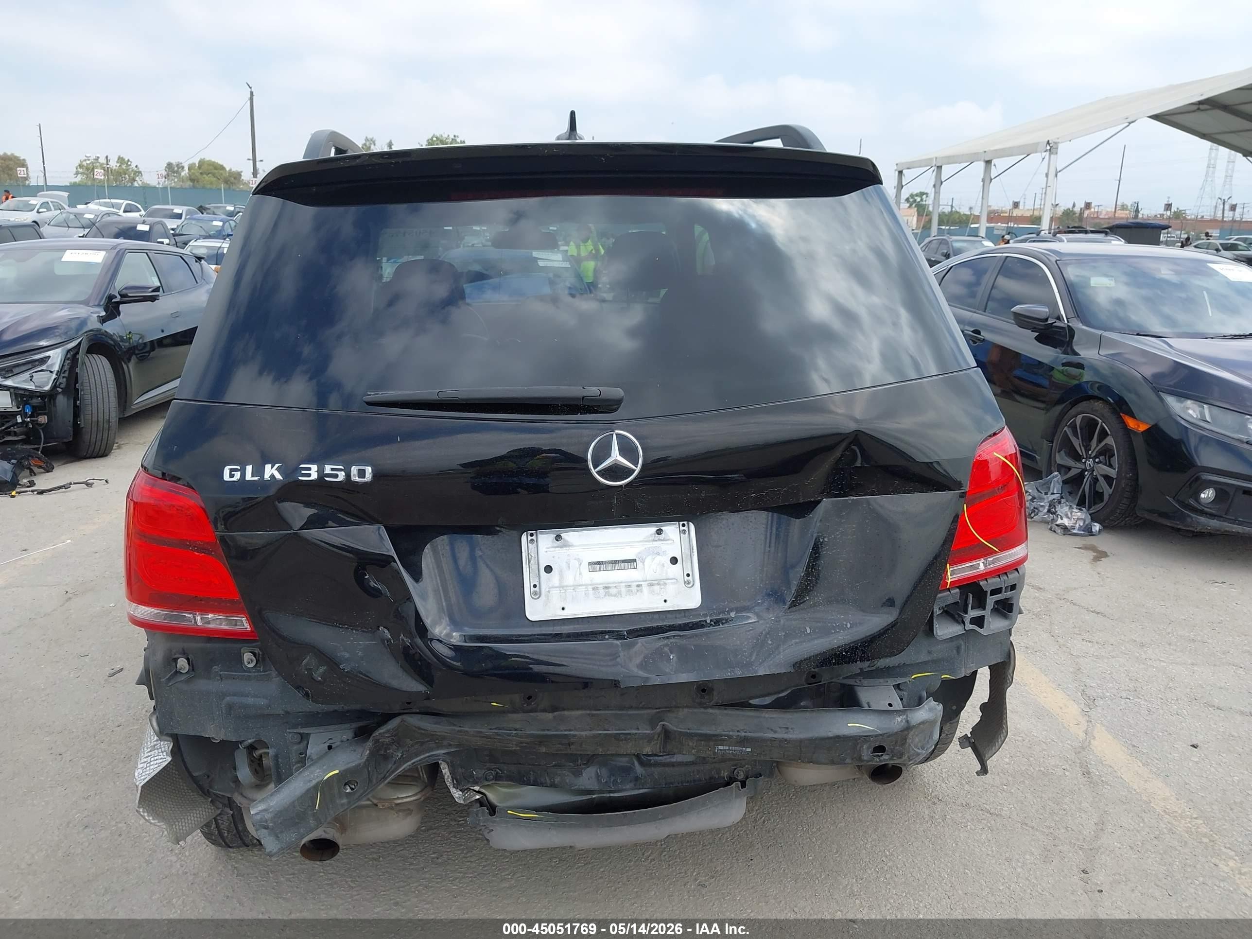 2013 Mercedes-benz Glk 350   Black vin: WDCGG5HB0DG053415