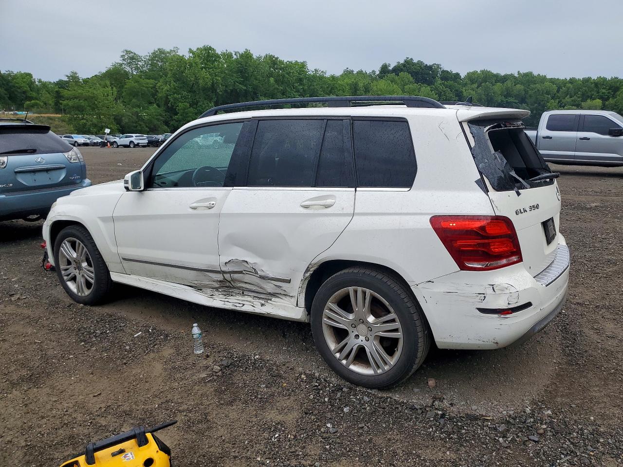 2014 Mercedes-benz Glk 350 Белый vin: WDCGG5HB0EG159560