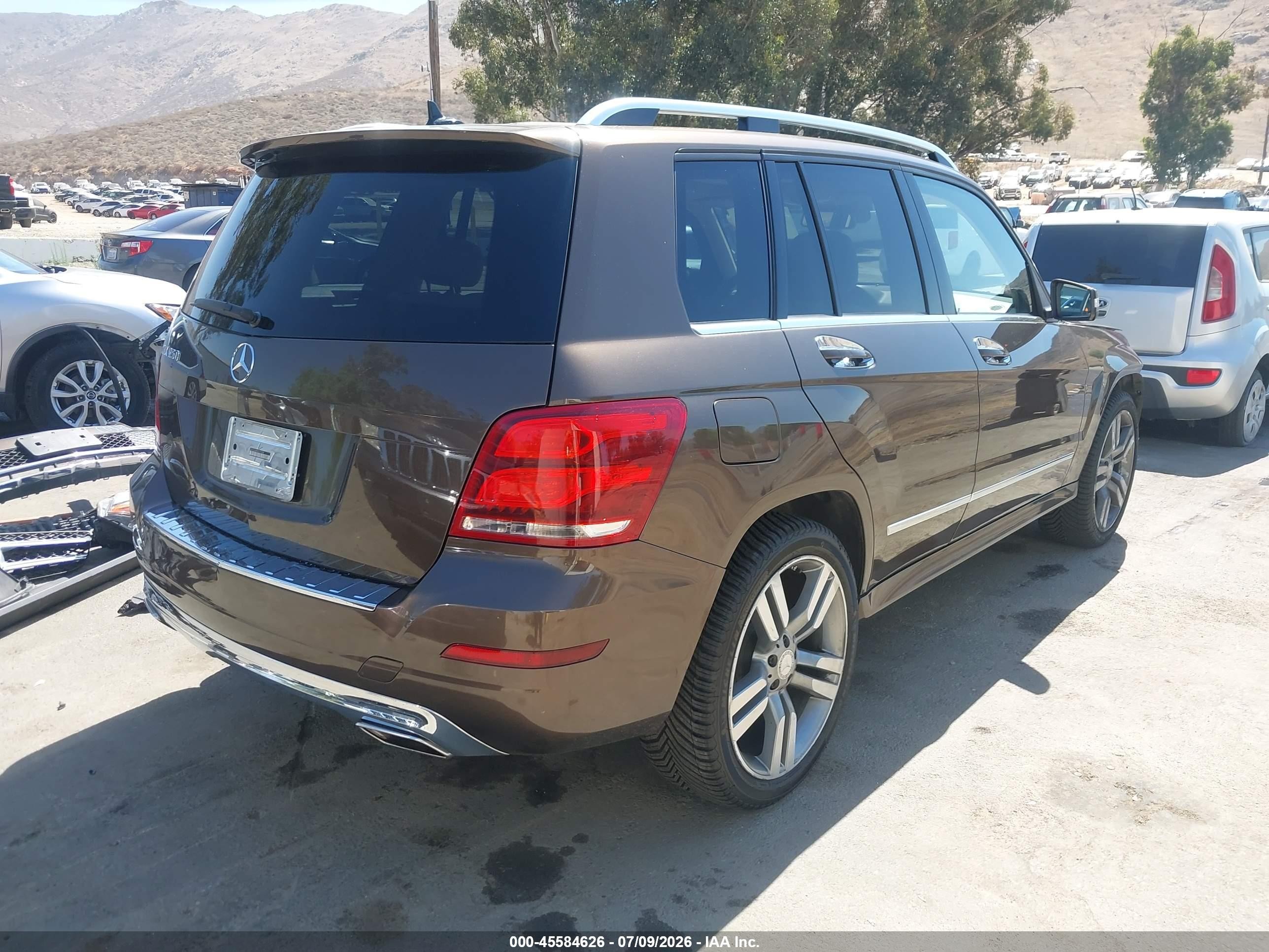 2014 Mercedes-benz Glk 350 Brown vin: WDCGG5HB0EG191828
