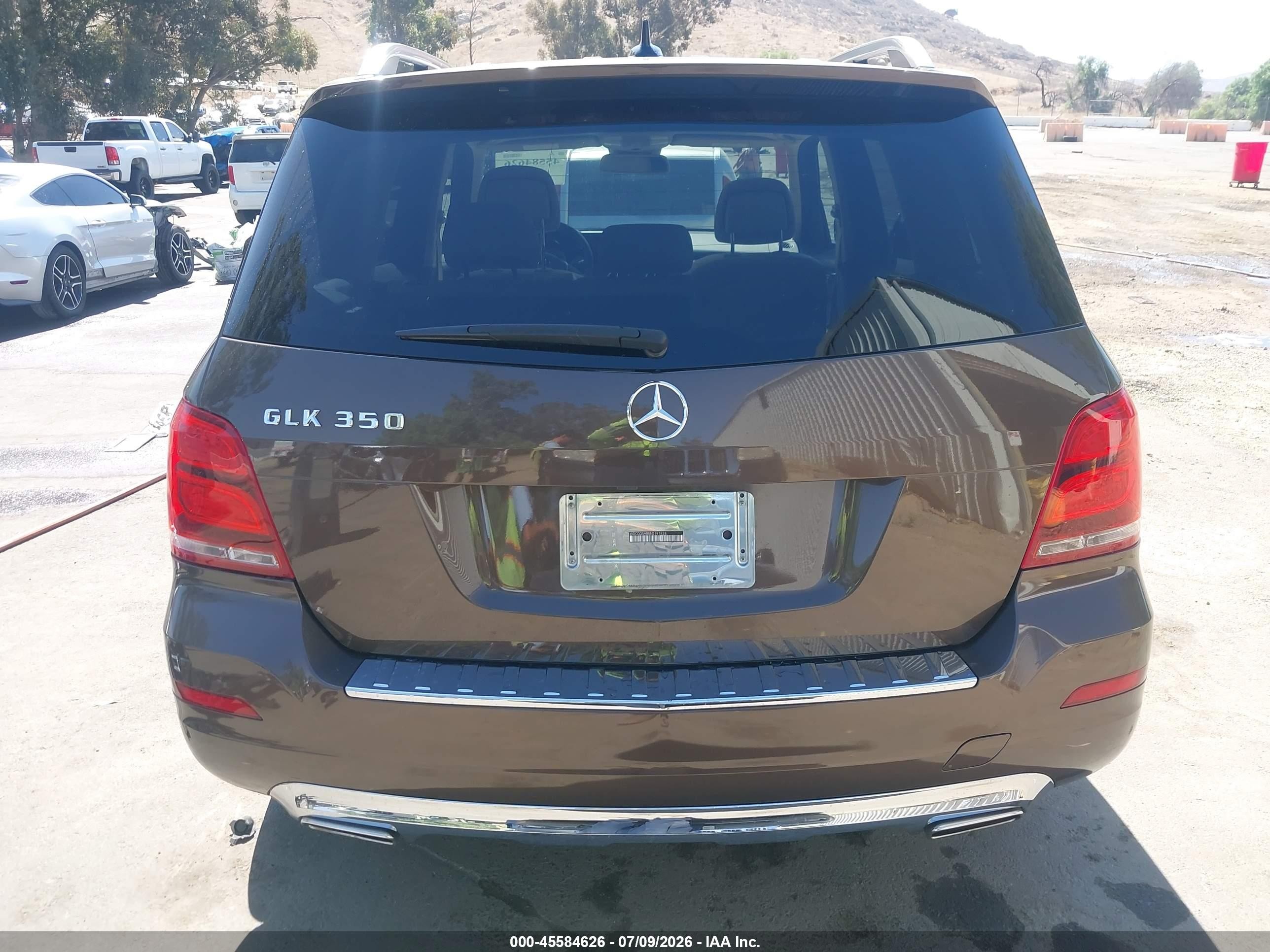 2014 Mercedes-benz Glk 350 Brown vin: WDCGG5HB0EG191828