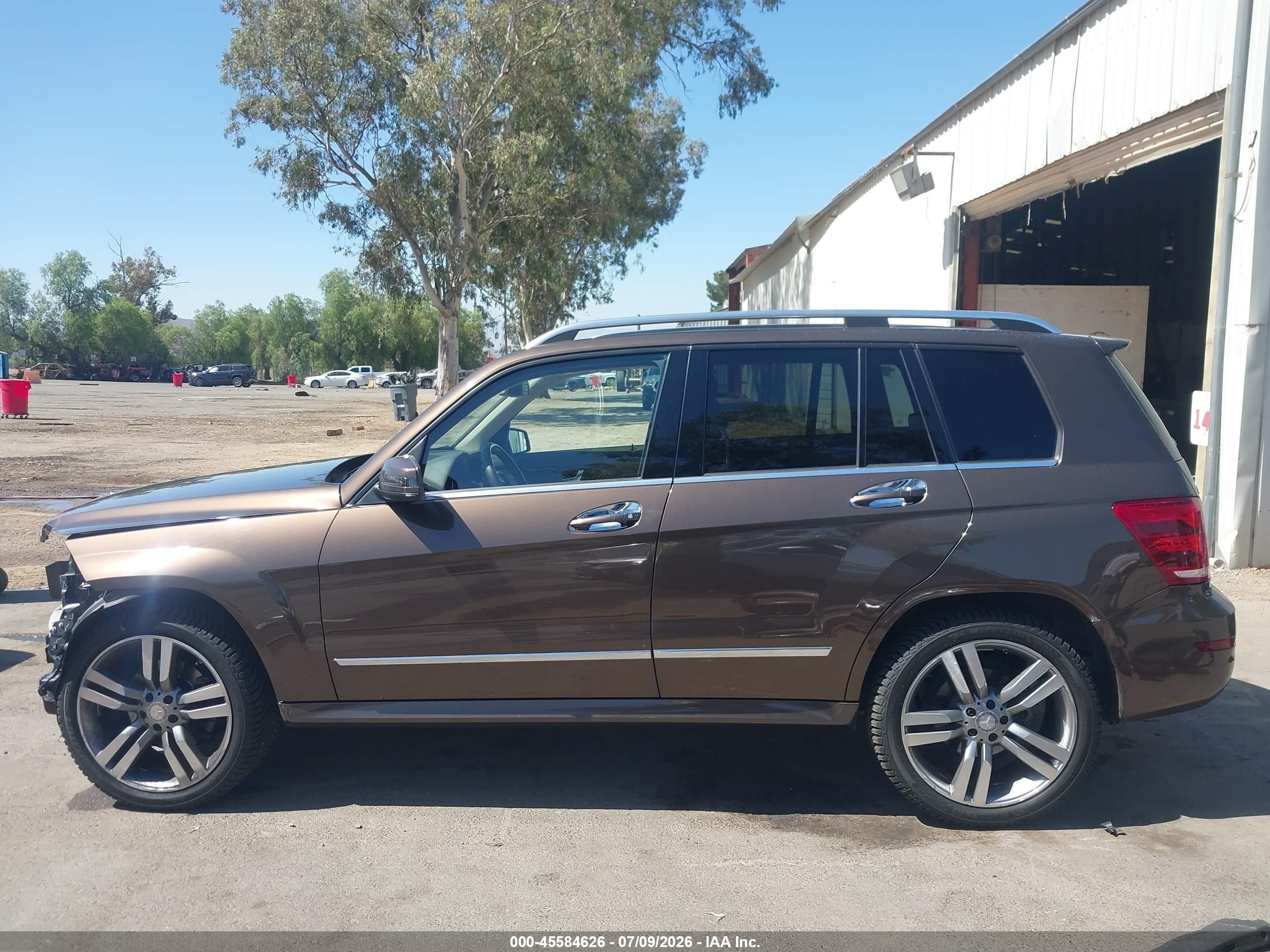 2014 Mercedes-benz Glk 350 Brown vin: WDCGG5HB0EG191828