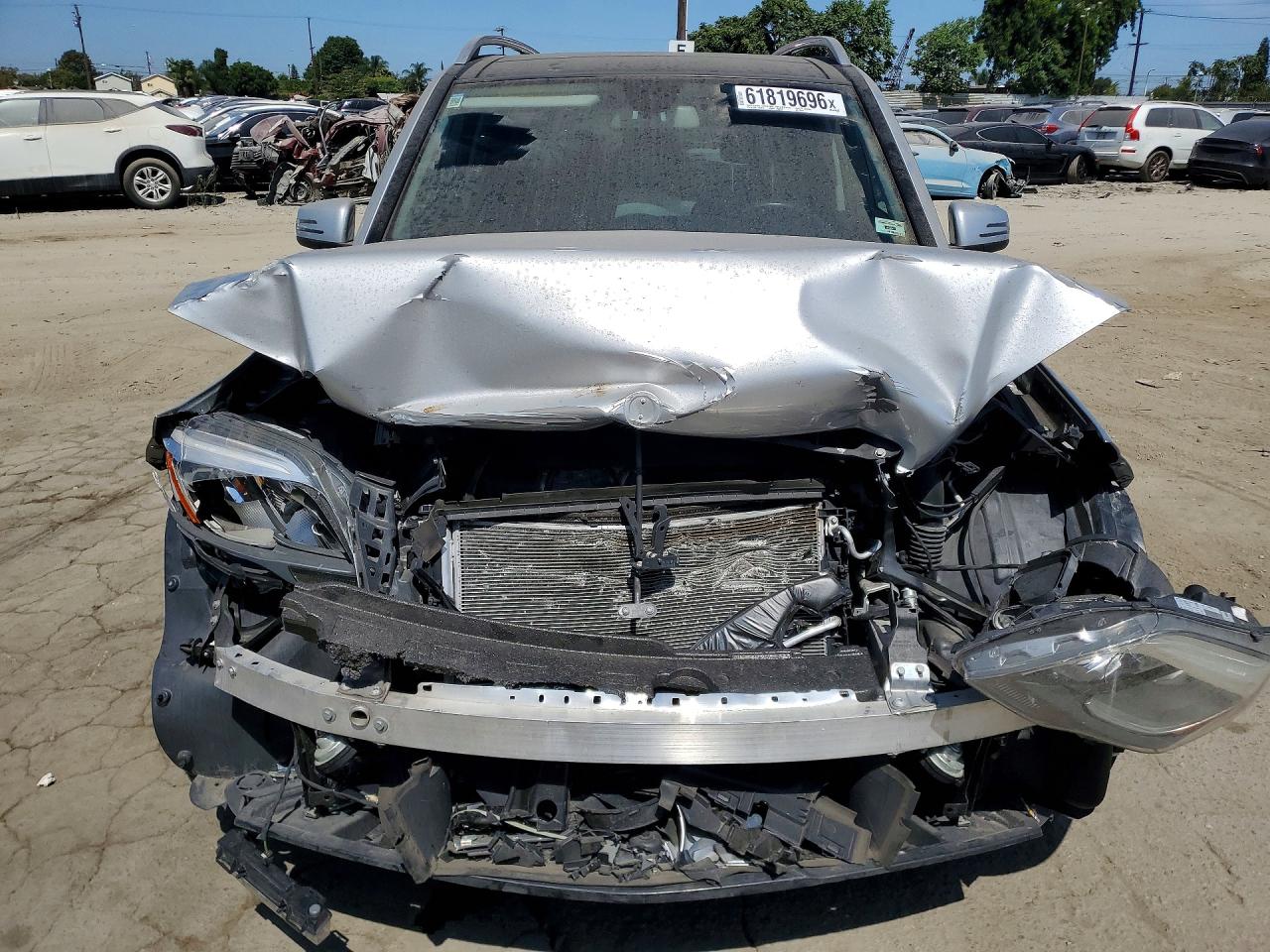 2014 Mercedes-benz Glk 350 Серебряный vin: WDCGG5HB0EG329870