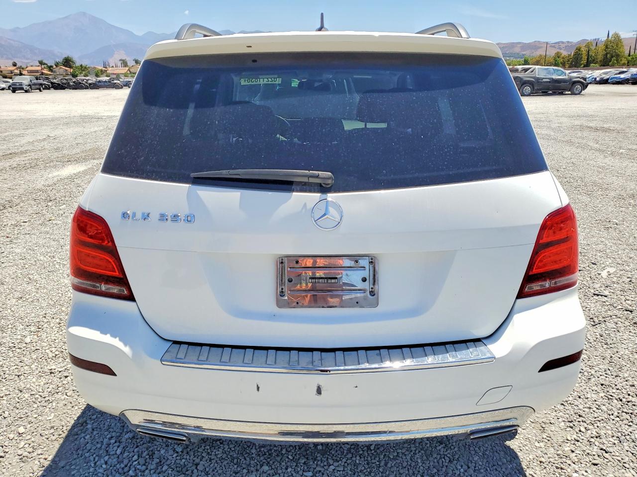 2015 Mercedes-benz Glk 350 White vin: WDCGG5HB0FG338358