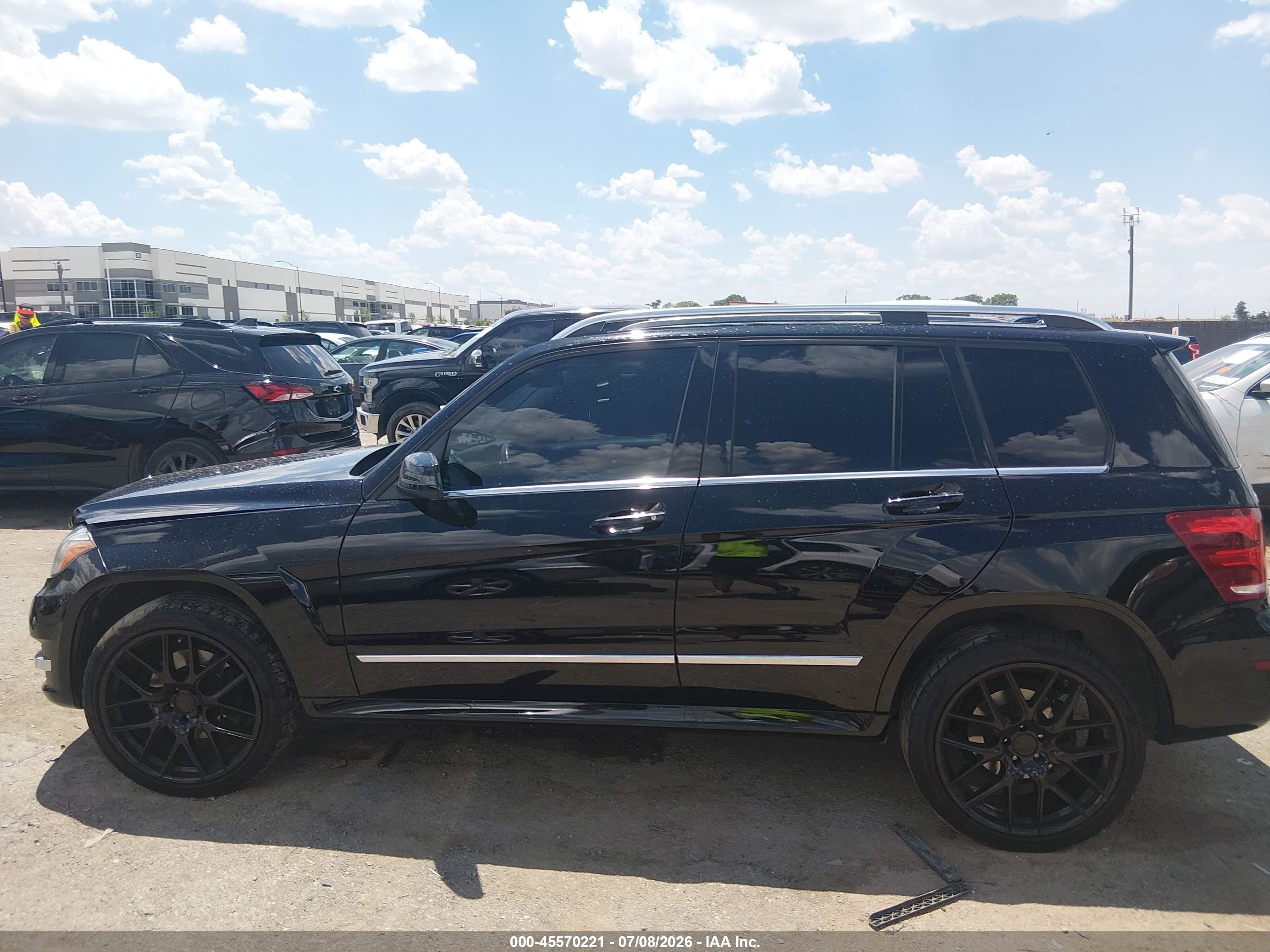 2015 Mercedes-benz Glk 350   Black vin: WDCGG5HB0FG343771