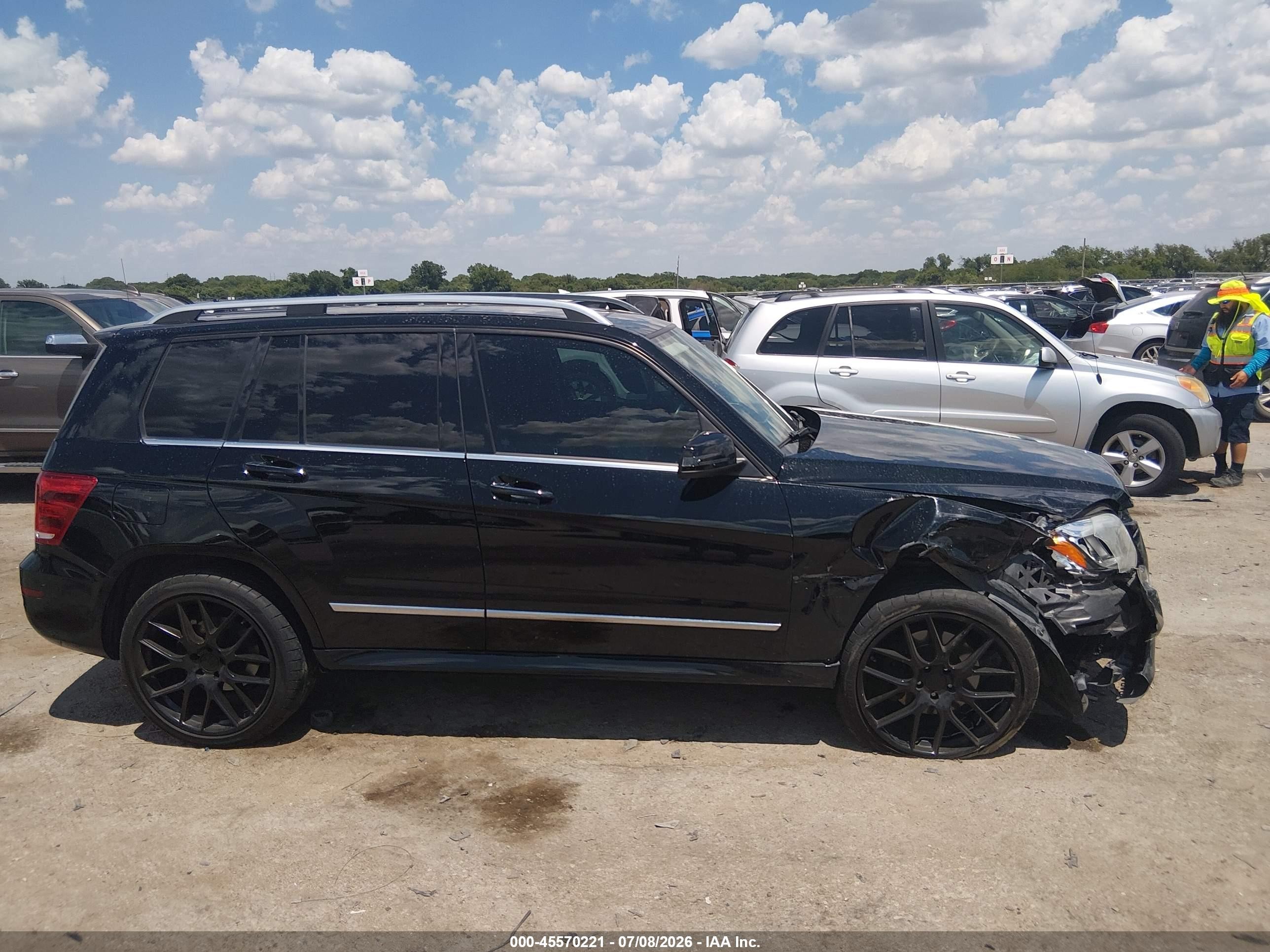 2015 Mercedes-benz Glk 350   Black vin: WDCGG5HB0FG343771