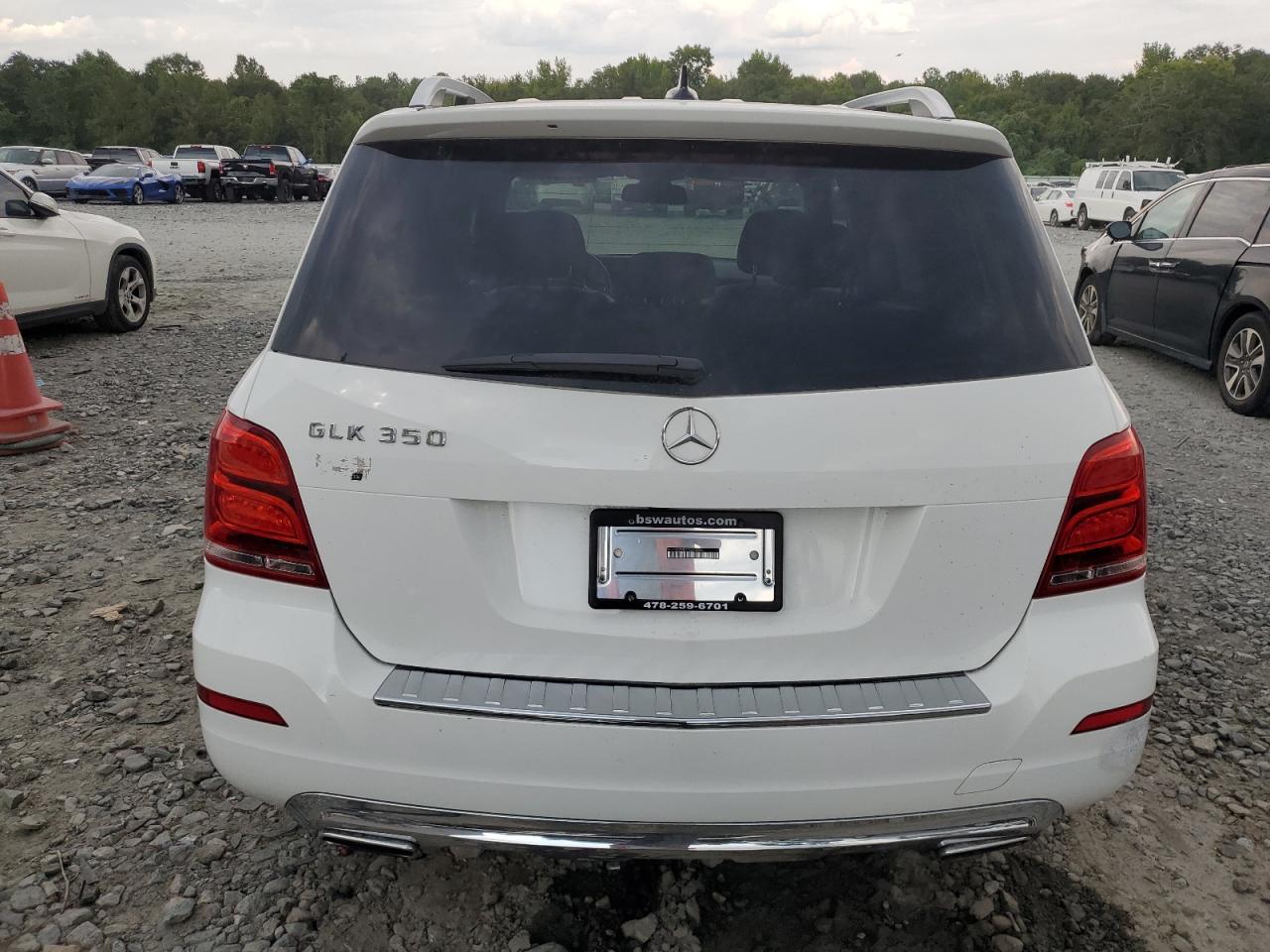 2015 Mercedes-benz Glk 350 White vin: WDCGG5HB0FG346668