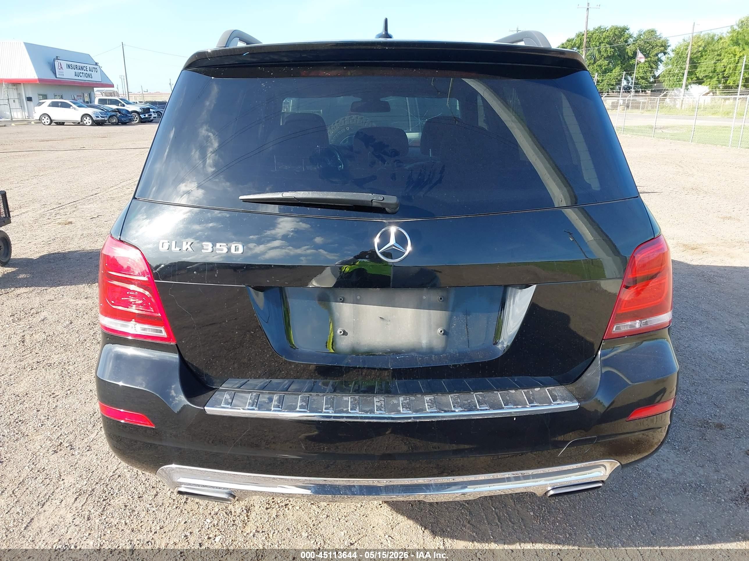 2015 Mercedes-benz Glk 350   Black vin: WDCGG5HB0FG393747