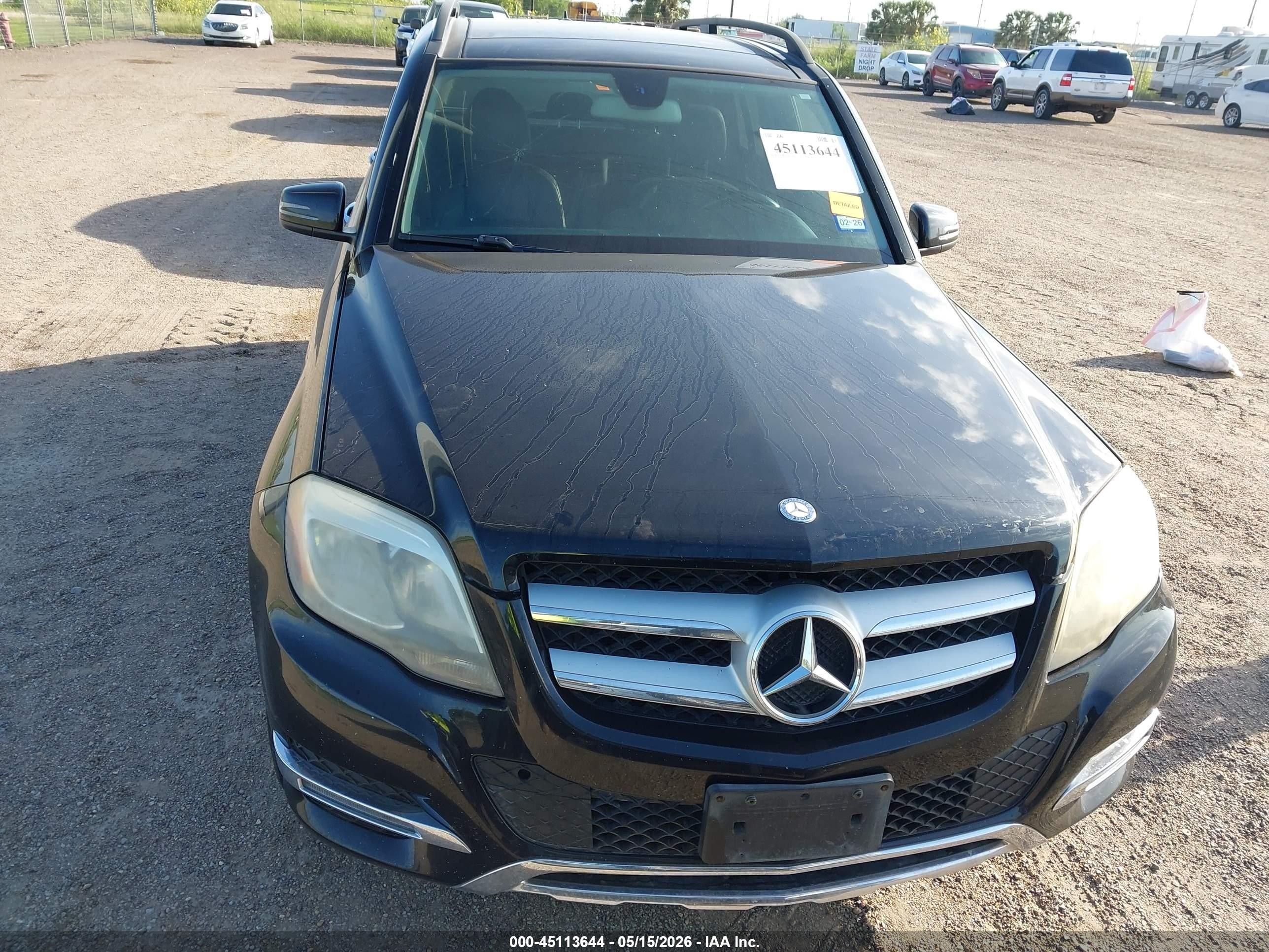 2015 Mercedes-benz Glk 350   Black vin: WDCGG5HB0FG393747
