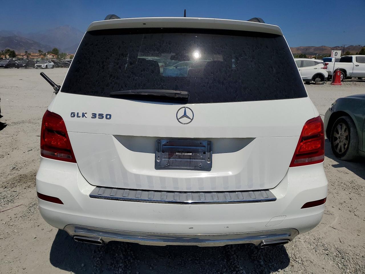 2015 Mercedes-benz Glk 350 White vin: WDCGG5HB0FG408487