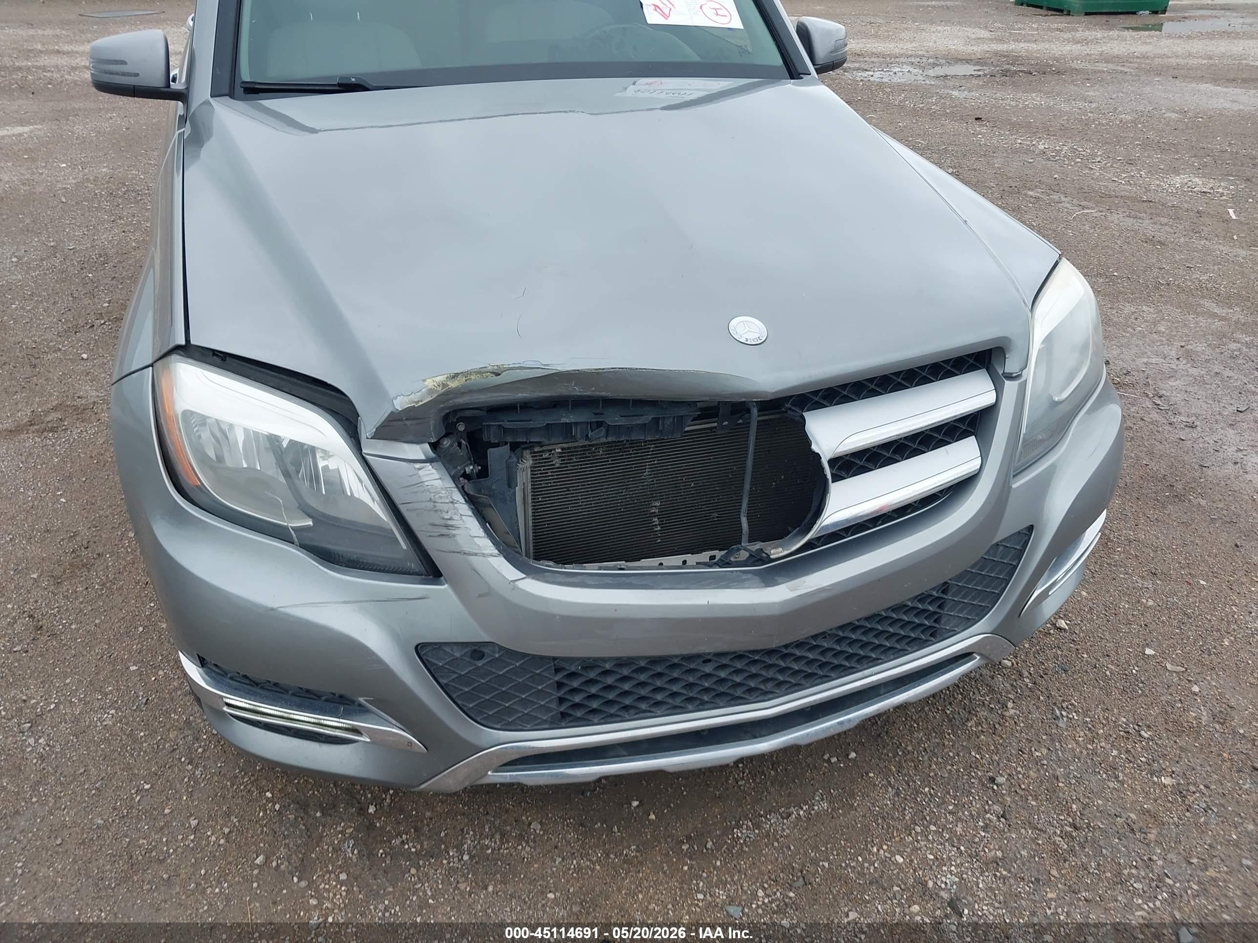 2015 Mercedes-benz Glk 350   Gray vin: WDCGG5HB0FG424320