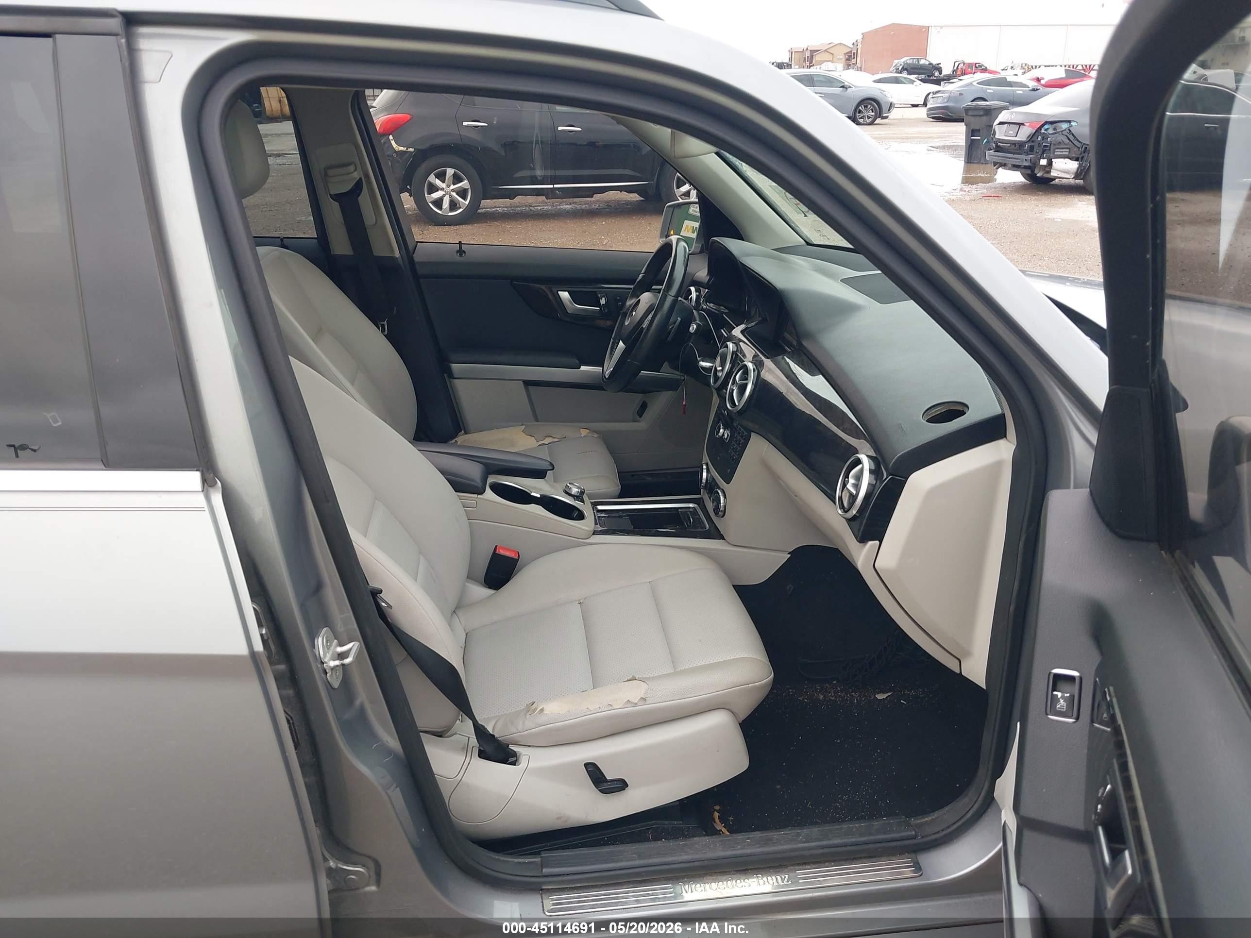 2015 Mercedes-benz Glk 350   Gray vin: WDCGG5HB0FG424320