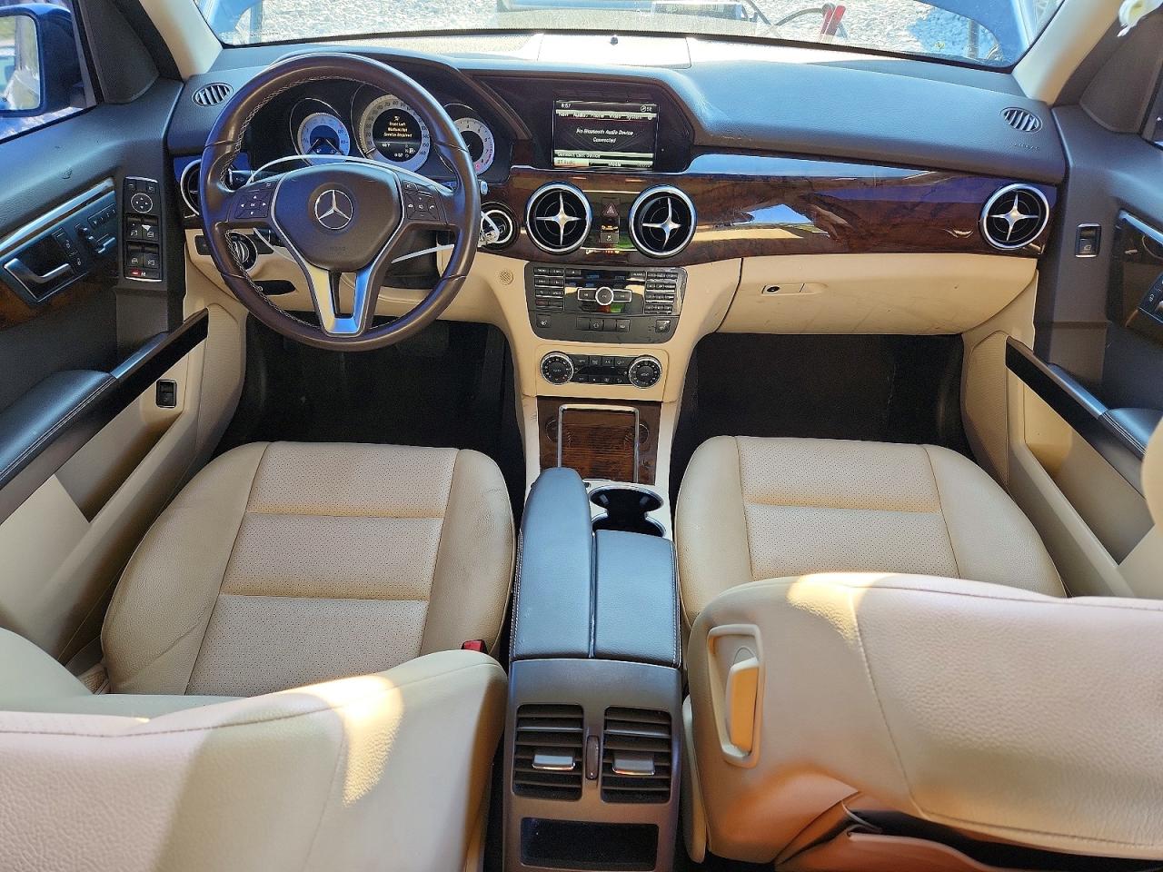 2015 Mercedes-benz Glk 350 Blue vin: WDCGG5HB0FG426732