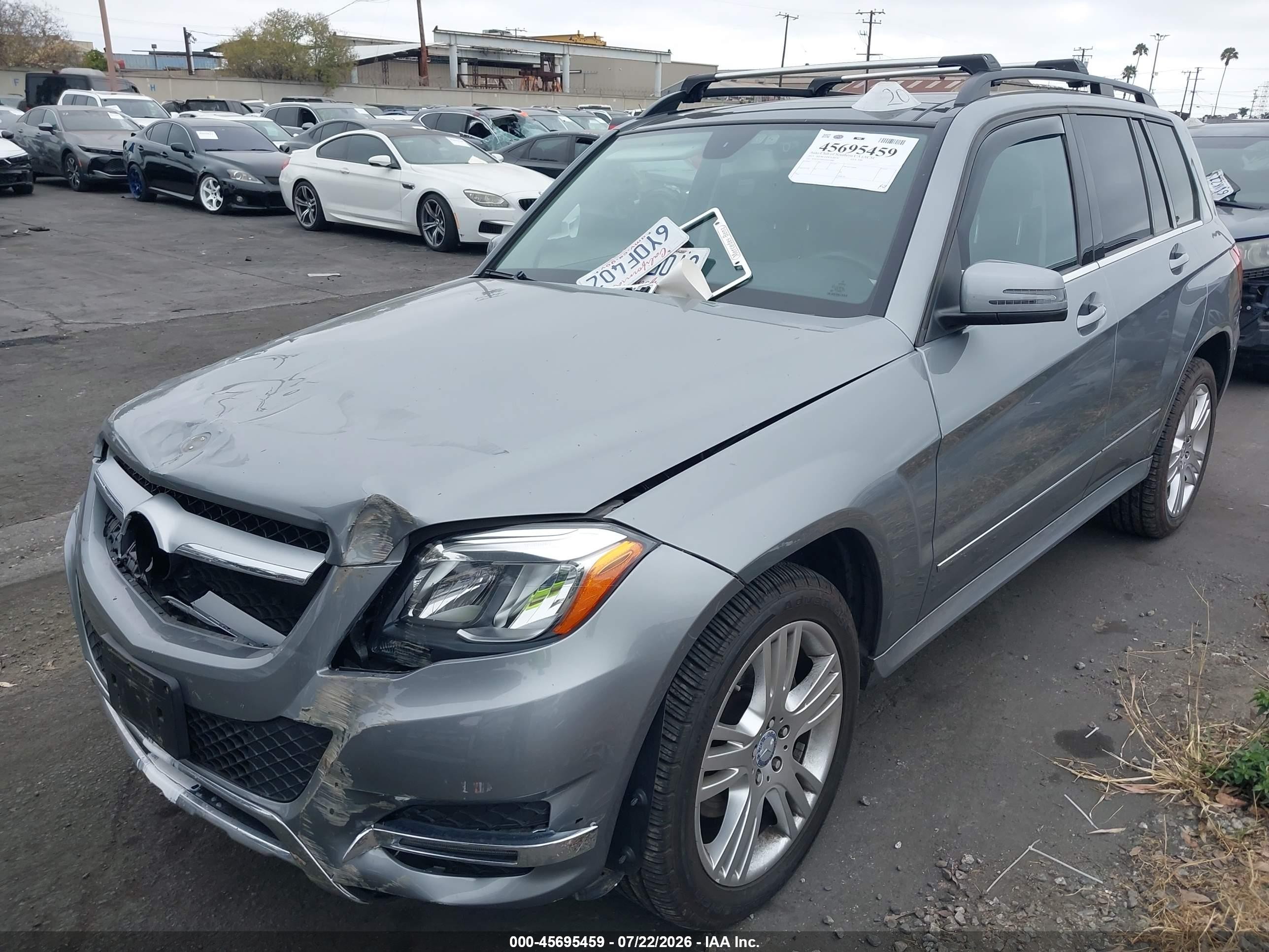 2013 Mercedes-benz Glk 350 Gray vin: WDCGG5HB1DG014090