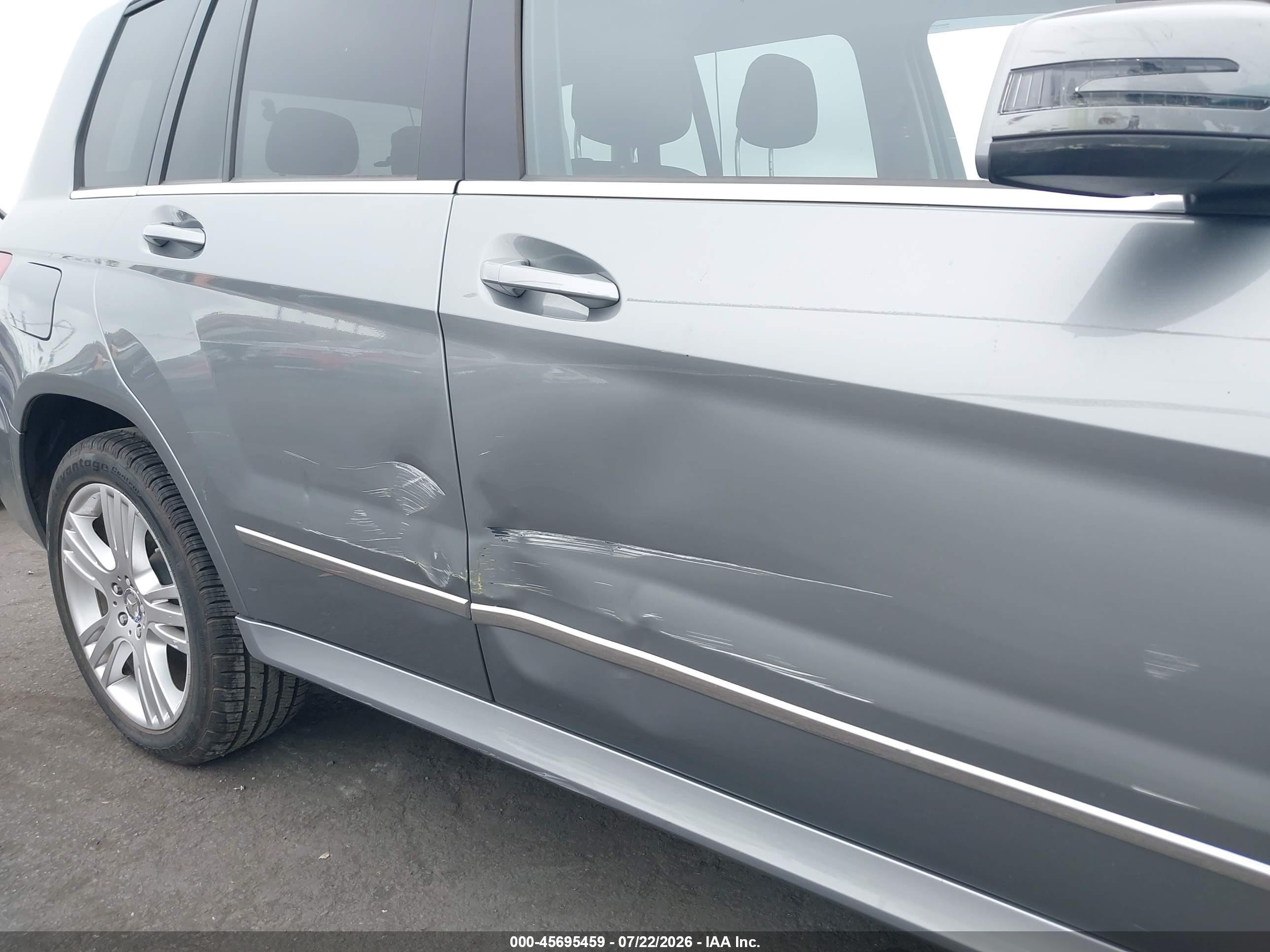 2013 Mercedes-benz Glk 350 Gray vin: WDCGG5HB1DG014090