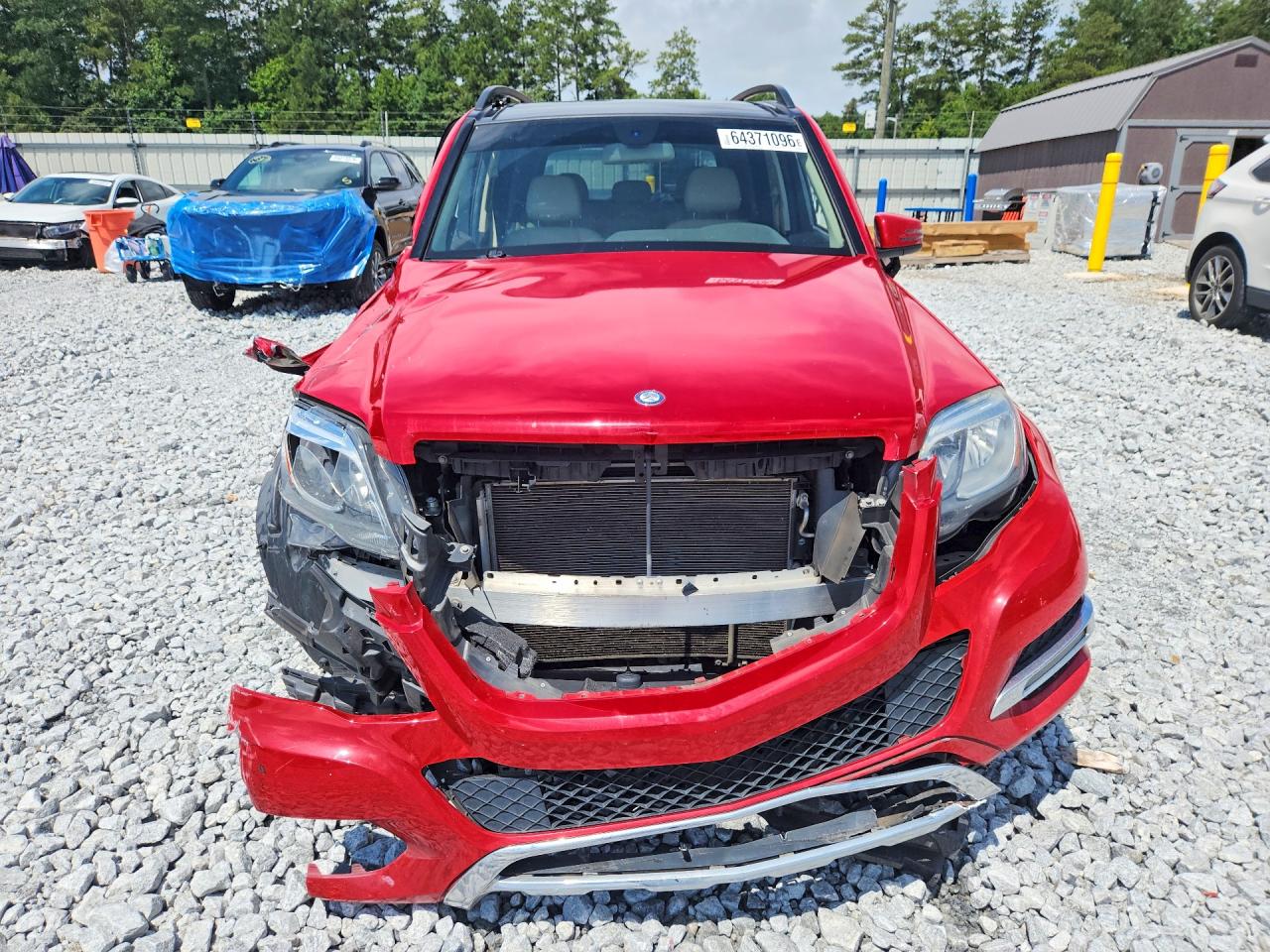 2013 Mercedes-benz Glk 350 Красный vin: WDCGG5HB1DG077528