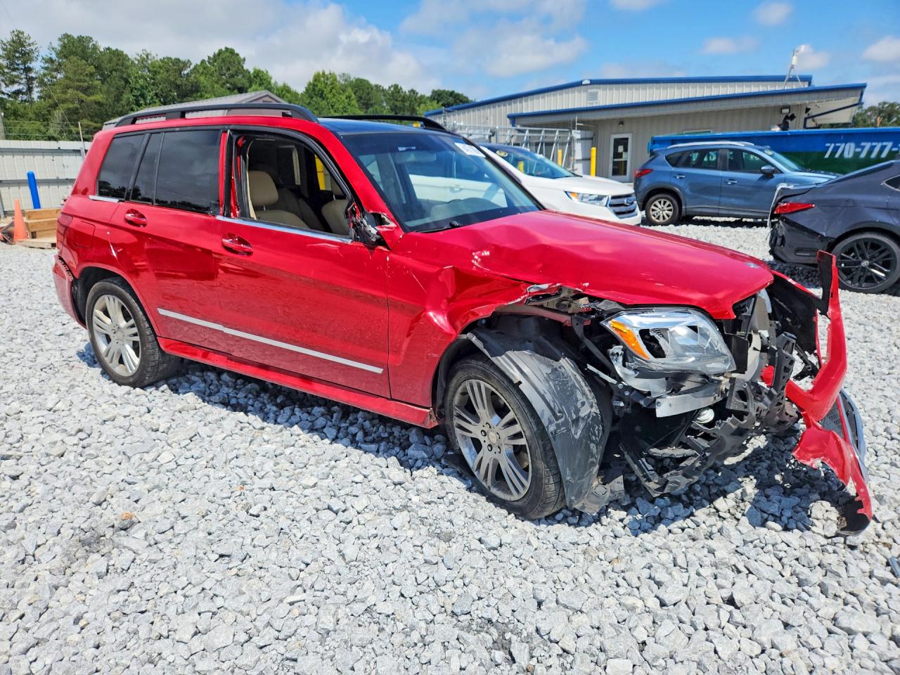2013 Mercedes-benz Glk 350 Красный vin: WDCGG5HB1DG077528
