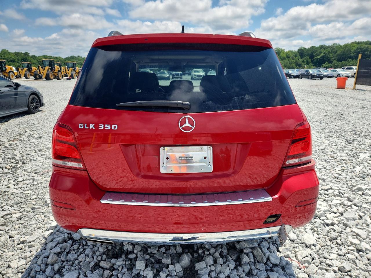 2013 Mercedes-benz Glk 350 Красный vin: WDCGG5HB1DG077528