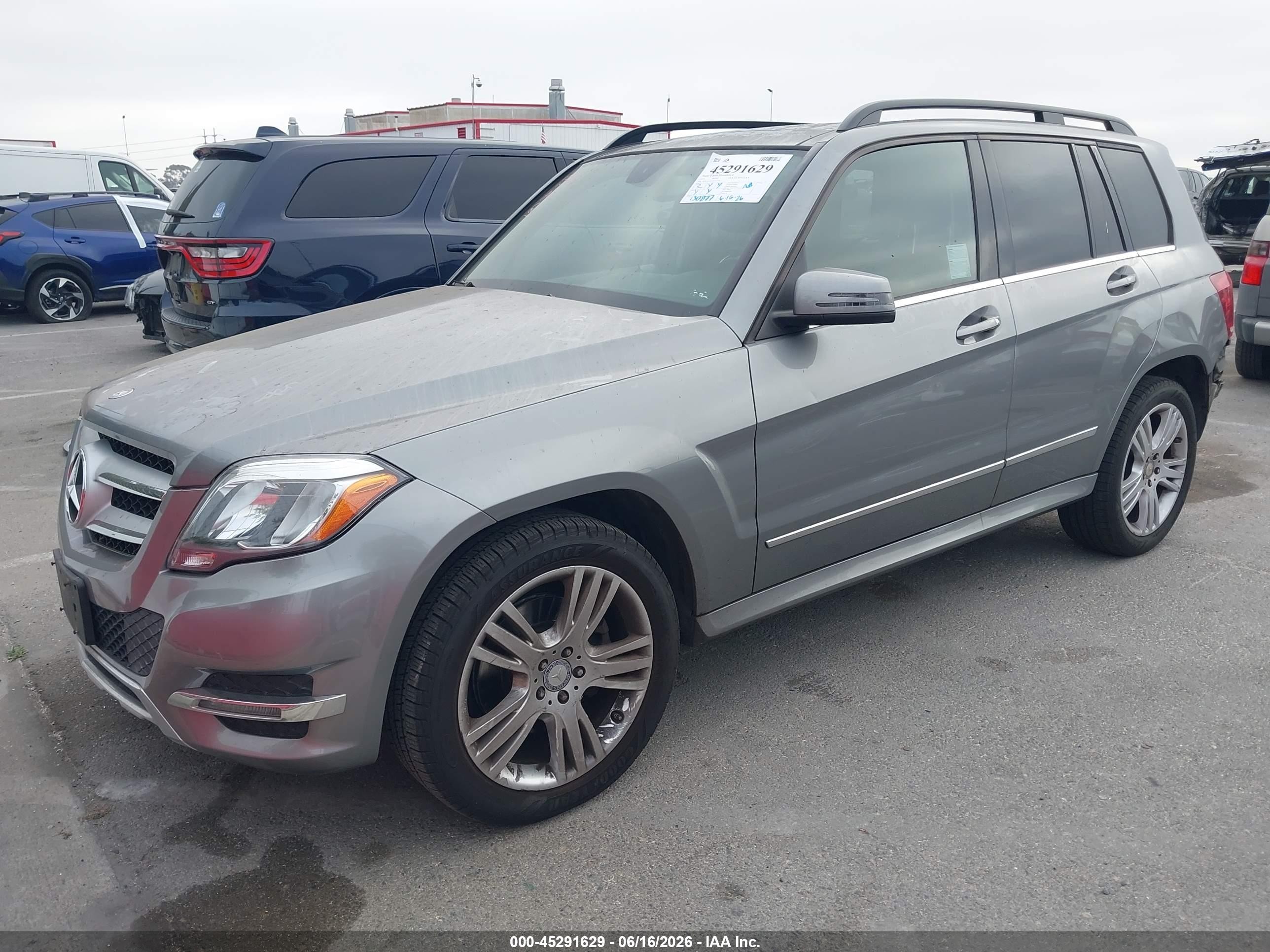 2014 Mercedes-benz Glk 350   Gray vin: WDCGG5HB1EG253740
