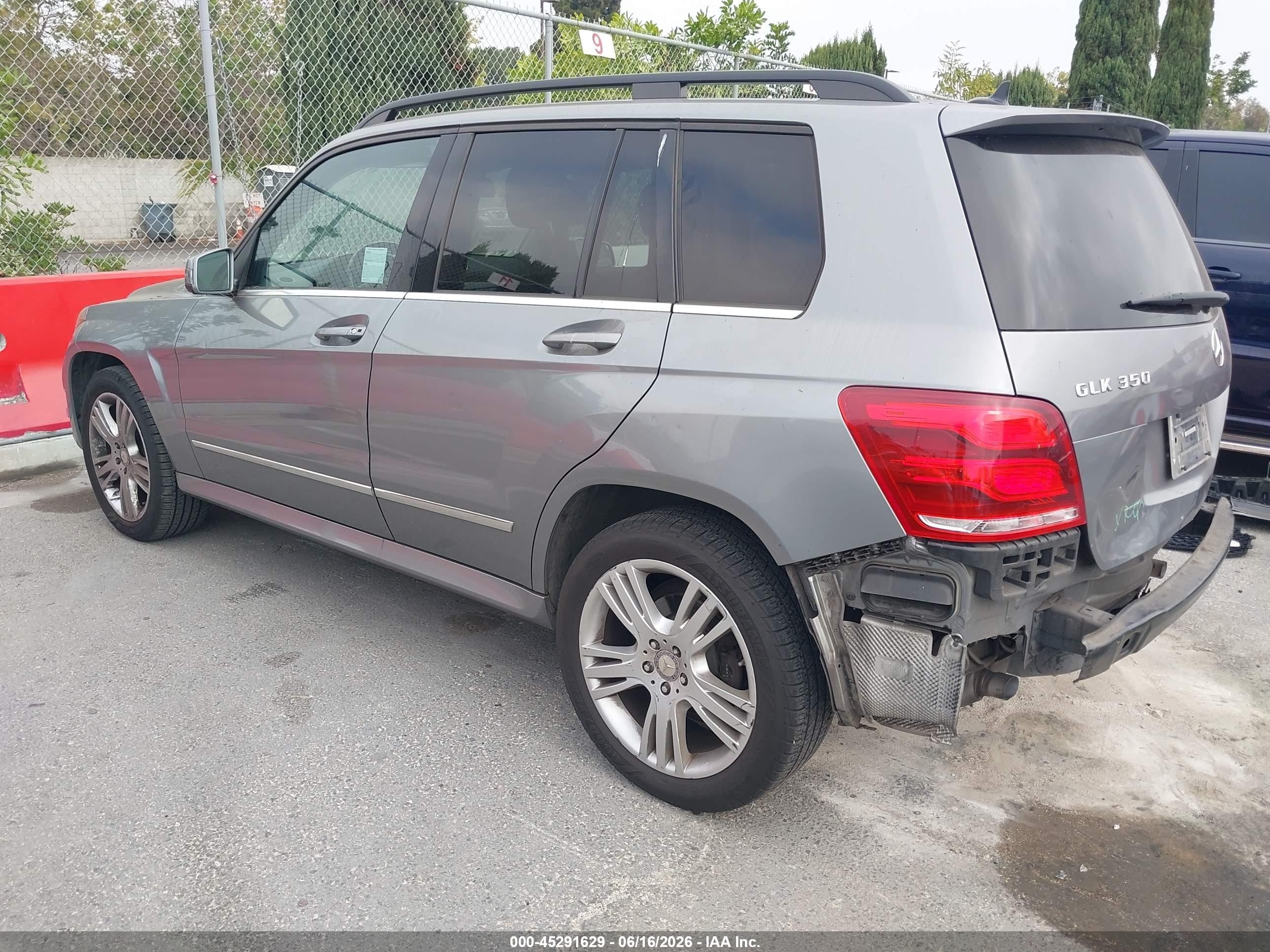 2014 Mercedes-benz Glk 350   Gray vin: WDCGG5HB1EG253740