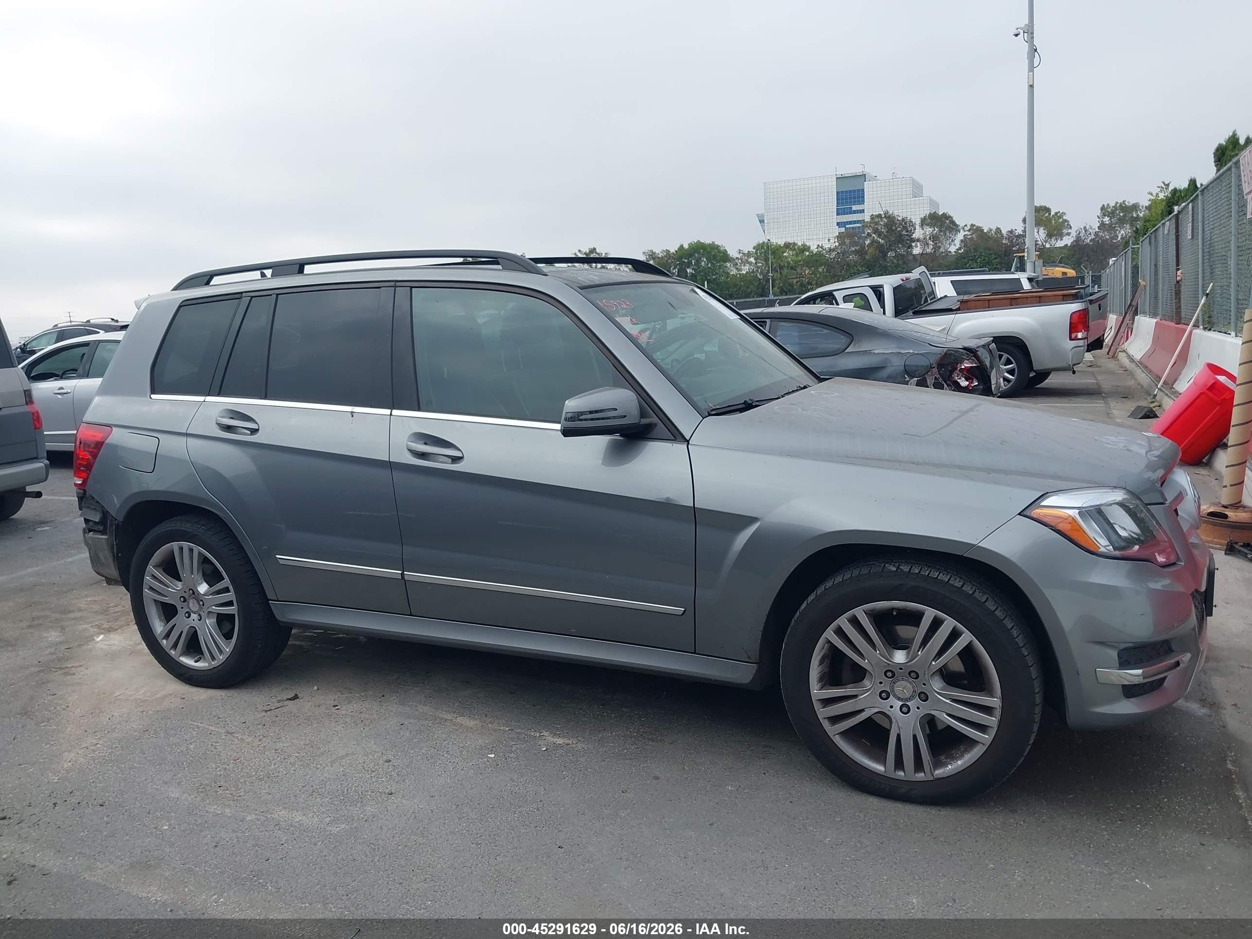 2014 Mercedes-benz Glk 350   Gray vin: WDCGG5HB1EG253740