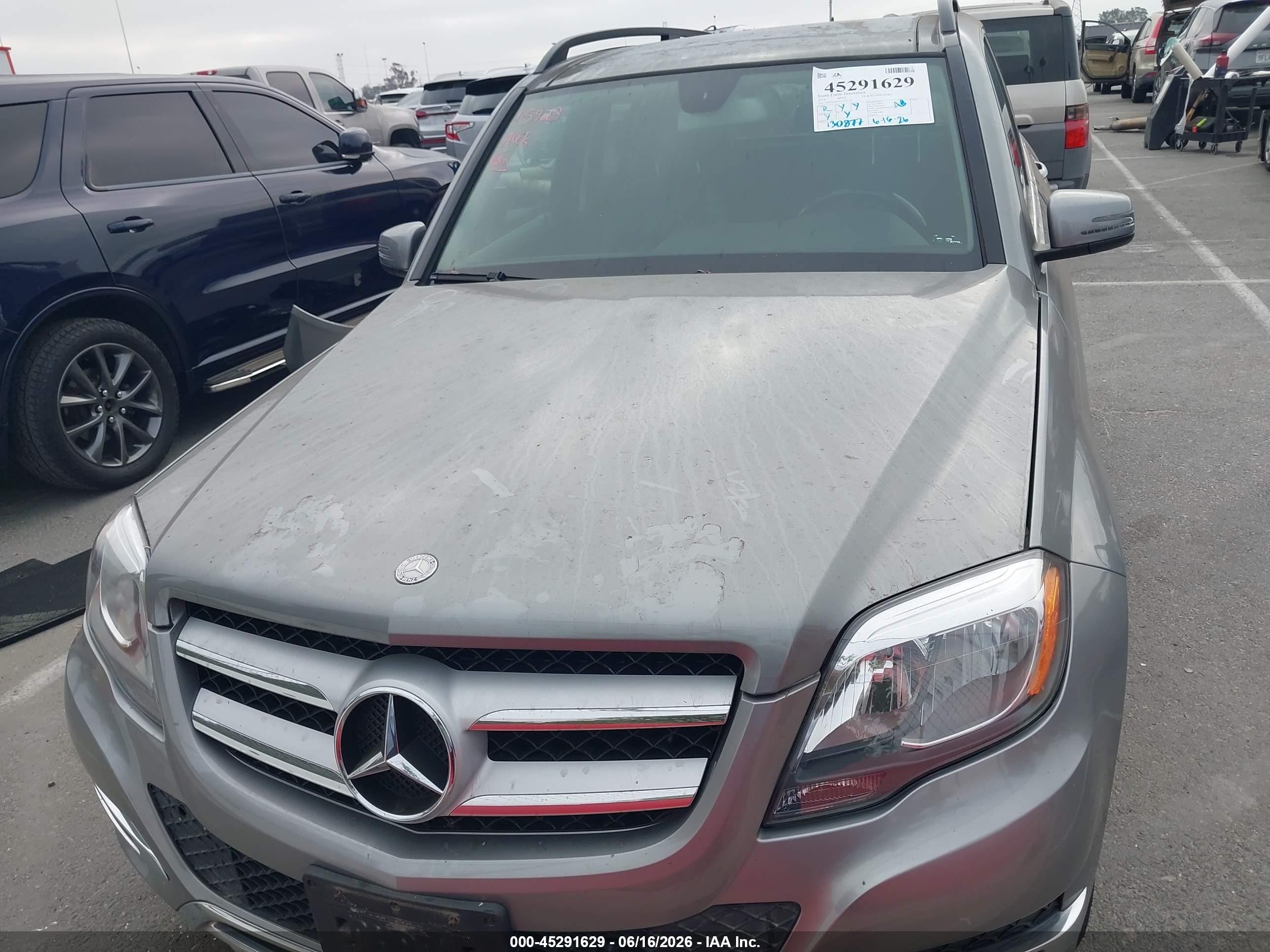 2014 Mercedes-benz Glk 350   Gray vin: WDCGG5HB1EG253740