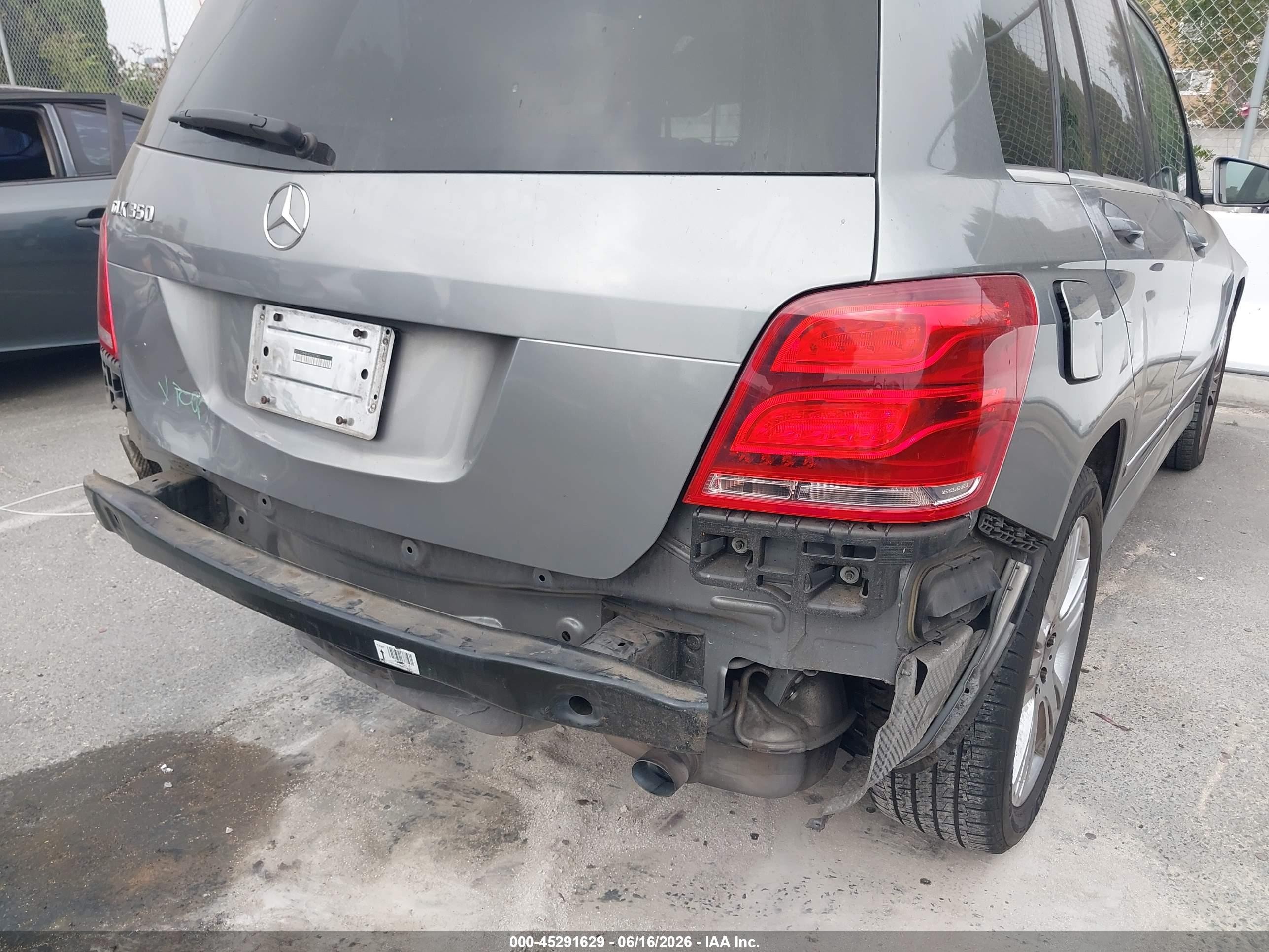 2014 Mercedes-benz Glk 350   Gray vin: WDCGG5HB1EG253740