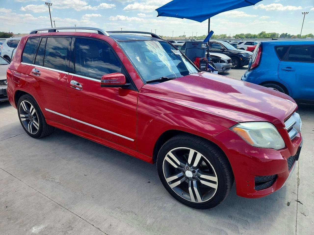 2014 Mercedes-benz Glk 350 Red vin: WDCGG5HB1EG322491