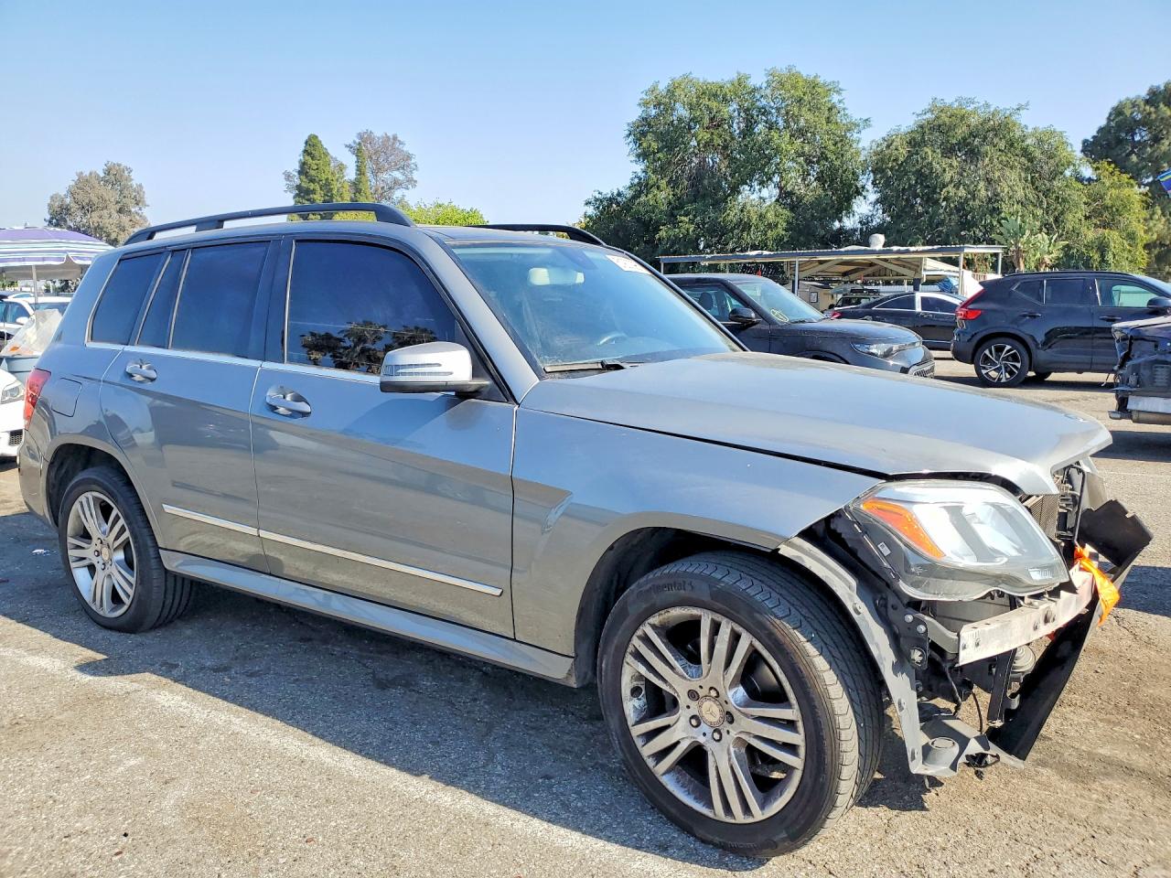 2014 Mercedes-benz Glk 350 Gray vin: WDCGG5HB1EG329604