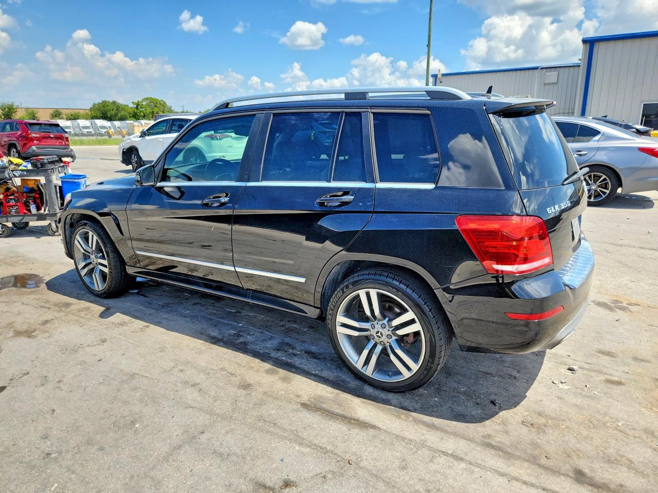 2015 Mercedes-benz Glk 350 Black vin: WDCGG5HB1FG404951
