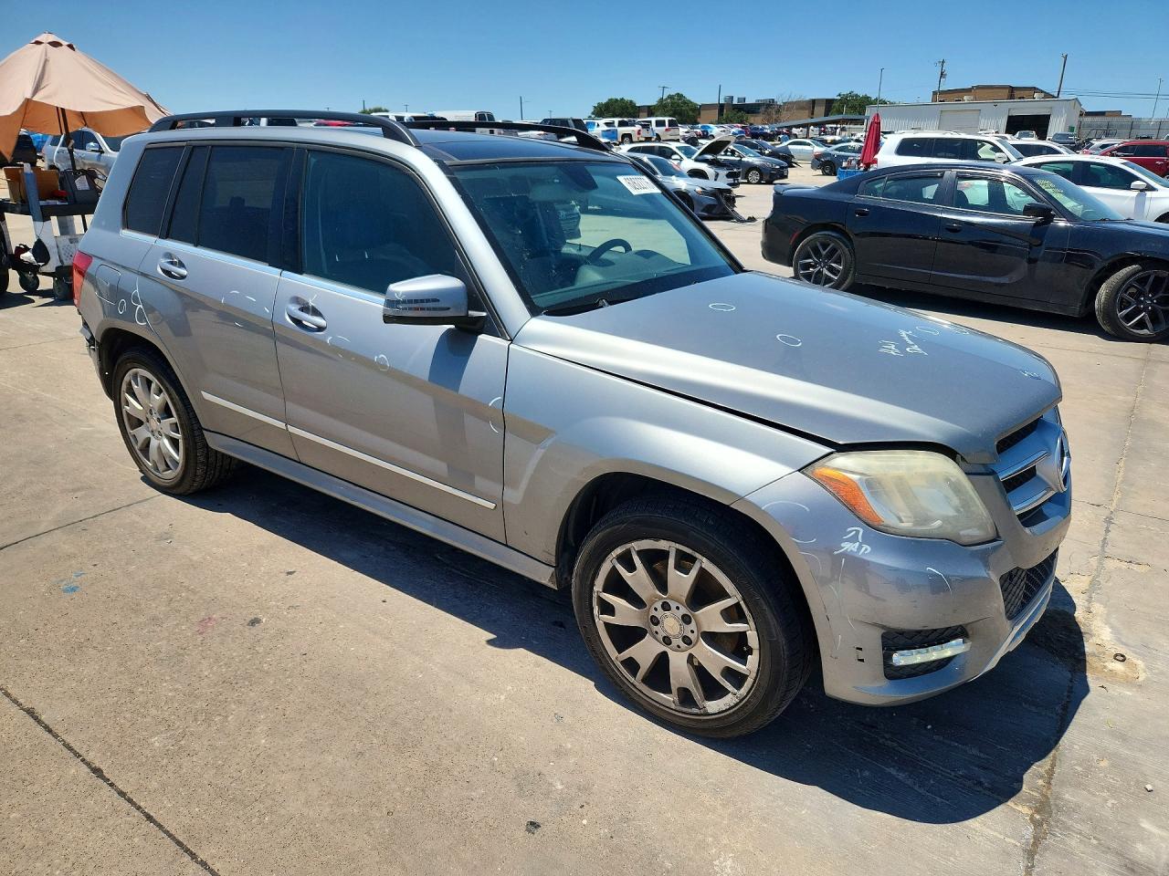 2013 Mercedes-benz Glk 350 Silver vin: WDCGG5HB2DF973973