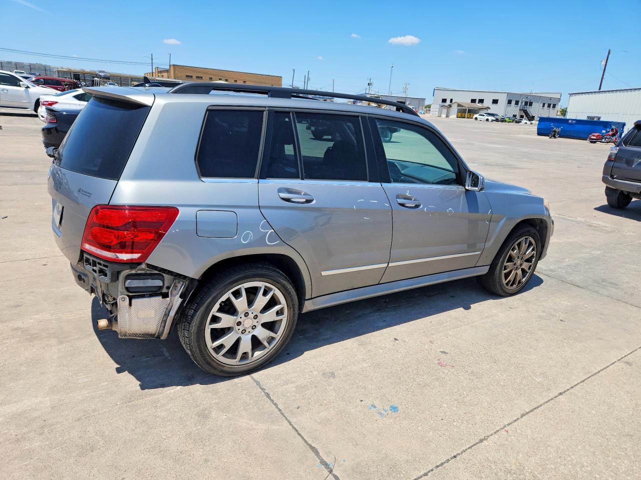 2013 Mercedes-benz Glk 350 Silver vin: WDCGG5HB2DF973973