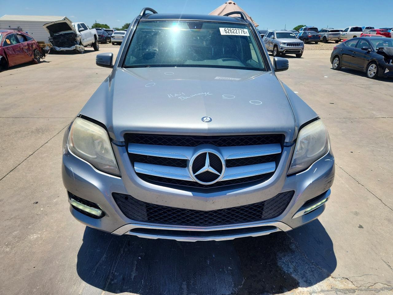 2013 Mercedes-benz Glk 350 Silver vin: WDCGG5HB2DF973973