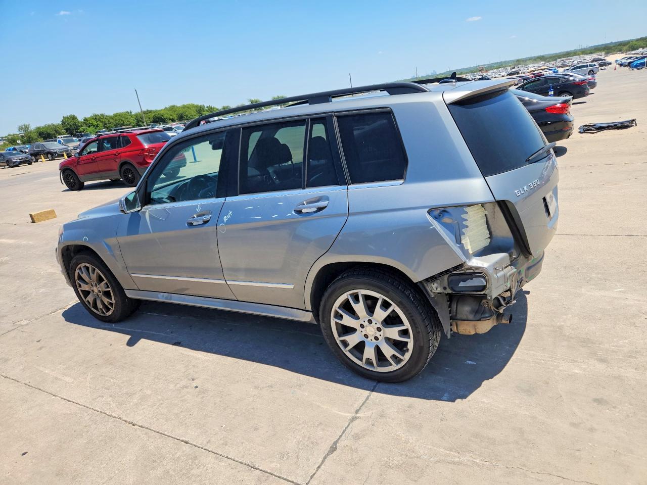 2013 Mercedes-benz Glk 350 Silver vin: WDCGG5HB2DF973973