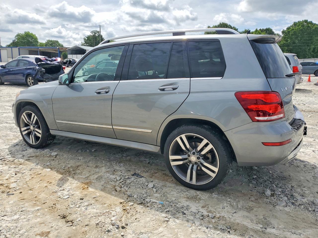2013 Mercedes-benz Glk 350 Silver vin: WDCGG5HB2DG141110