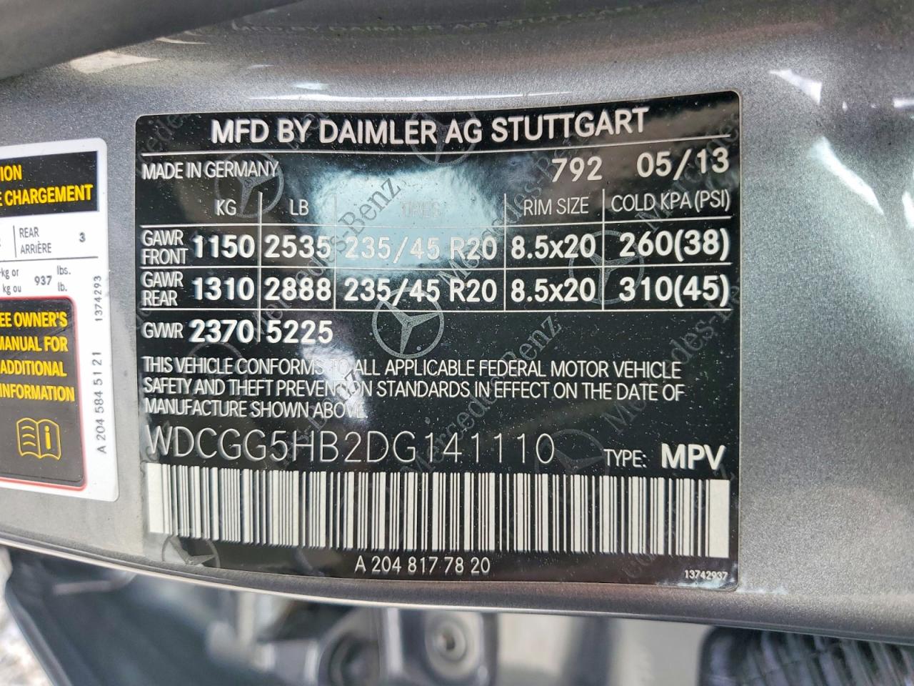 2013 Mercedes-benz Glk 350 Silver vin: WDCGG5HB2DG141110