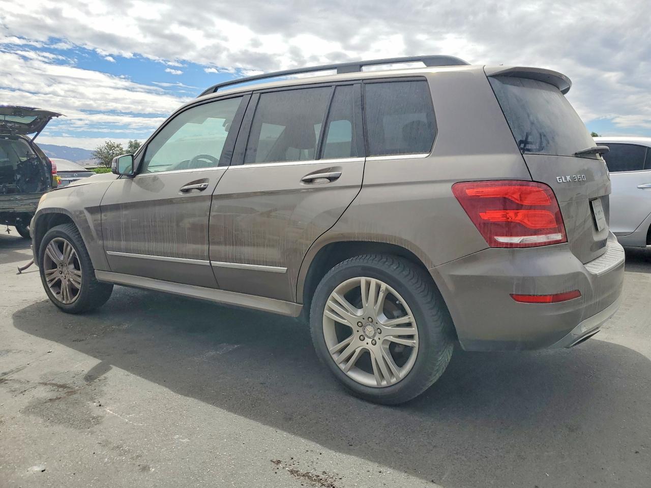 2014 Mercedes-benz Glk 350 Gray vin: WDCGG5HB2EG201713
