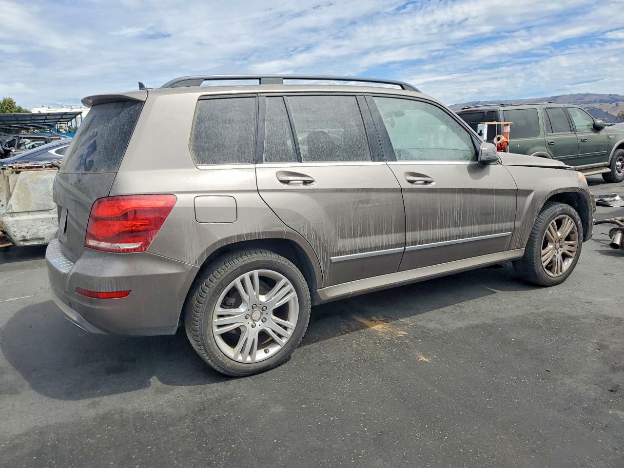 2014 Mercedes-benz Glk 350 Gray vin: WDCGG5HB2EG201713
