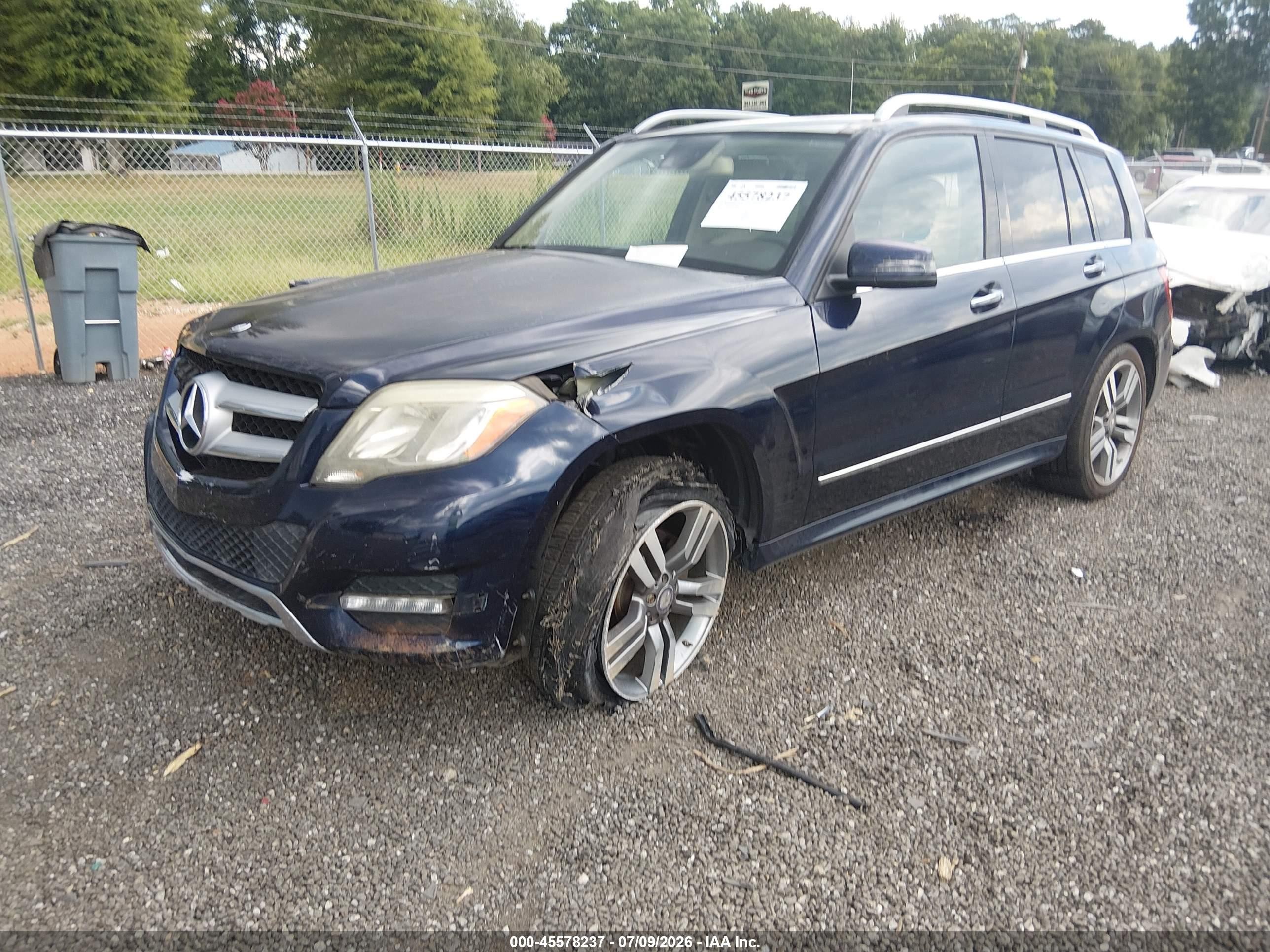 2014 Mercedes-benz Glk 350 Navy vin: WDCGG5HB2EG270806