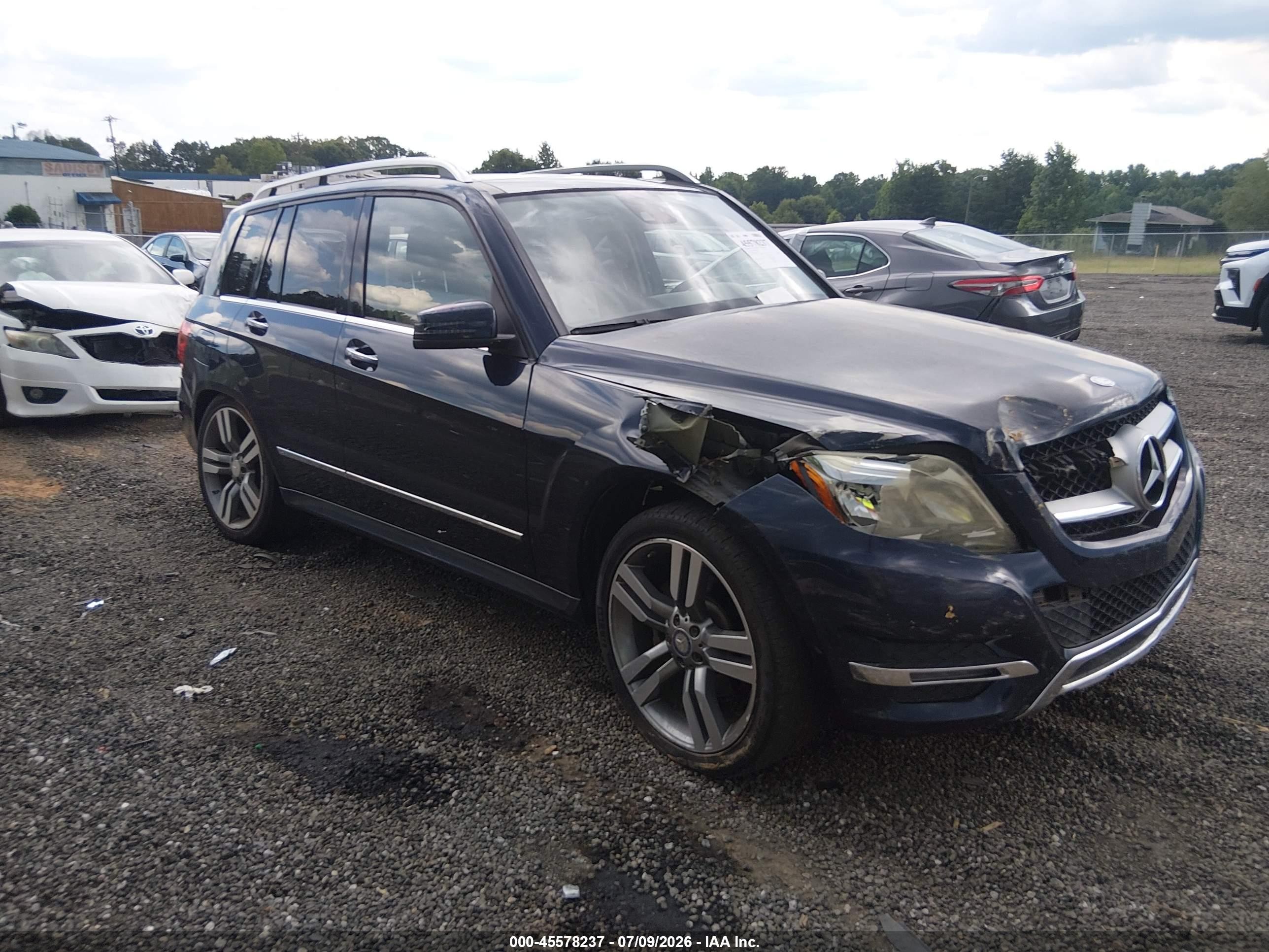 2014 Mercedes-benz Glk 350 Navy vin: WDCGG5HB2EG270806