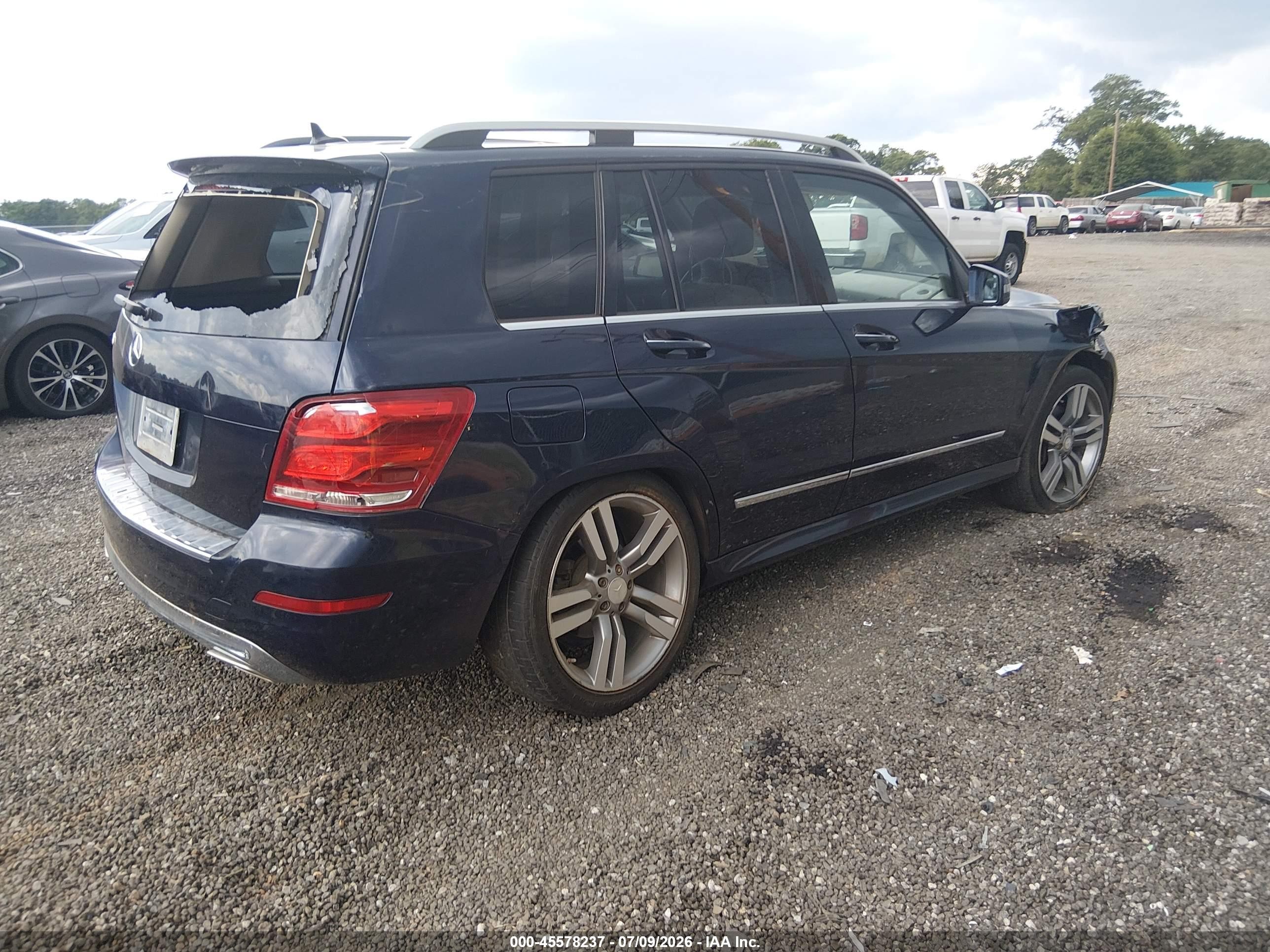 2014 Mercedes-benz Glk 350 Navy vin: WDCGG5HB2EG270806