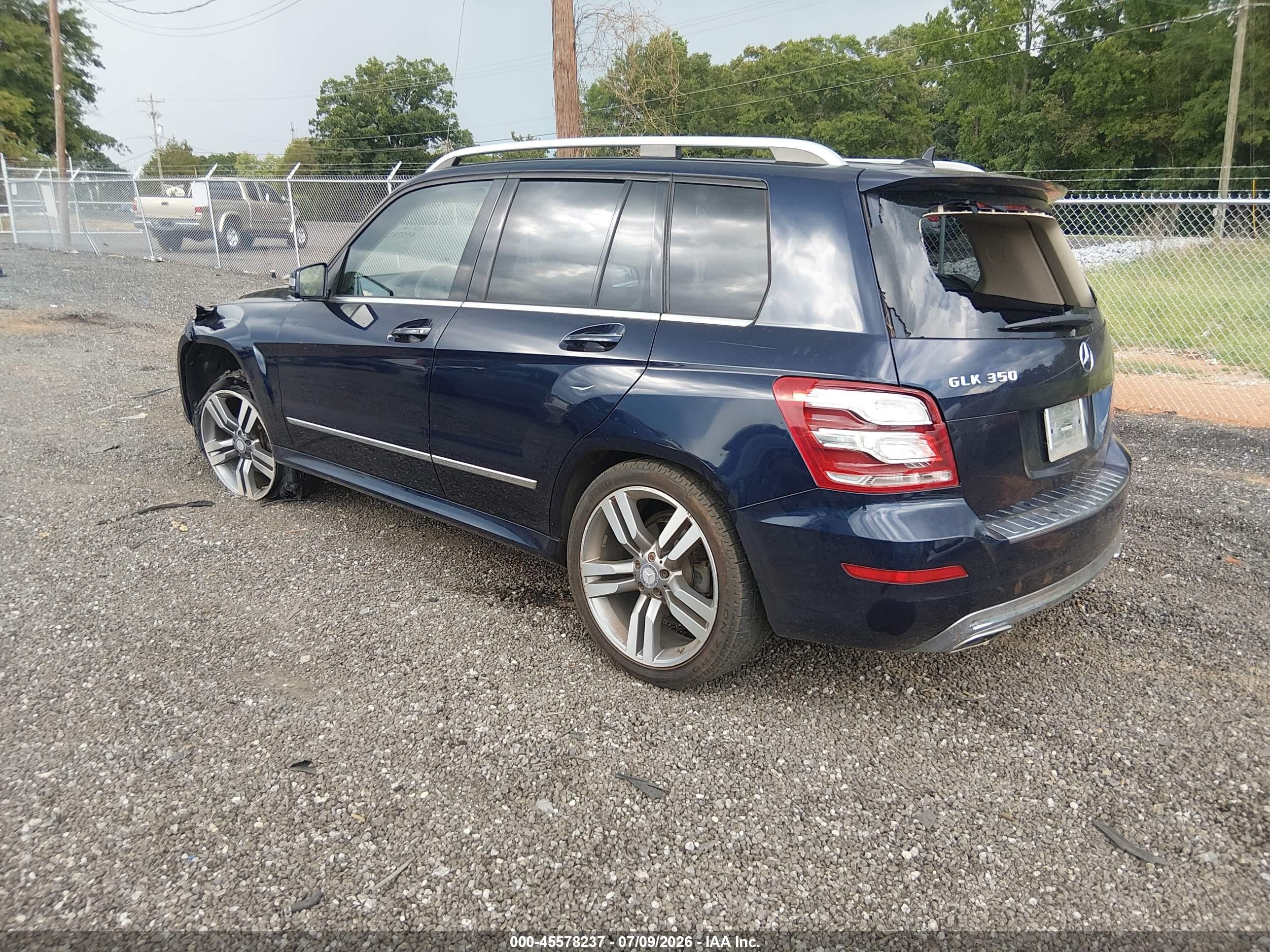 2014 Mercedes-benz Glk 350 Navy vin: WDCGG5HB2EG270806