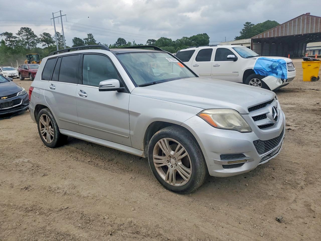 2014 Mercedes-benz Glk 350 Silver vin: WDCGG5HB2EG286875