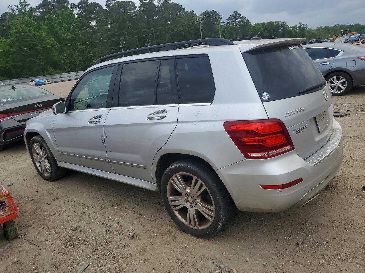 2014 Mercedes-benz Glk 350 Silver vin: WDCGG5HB2EG286875