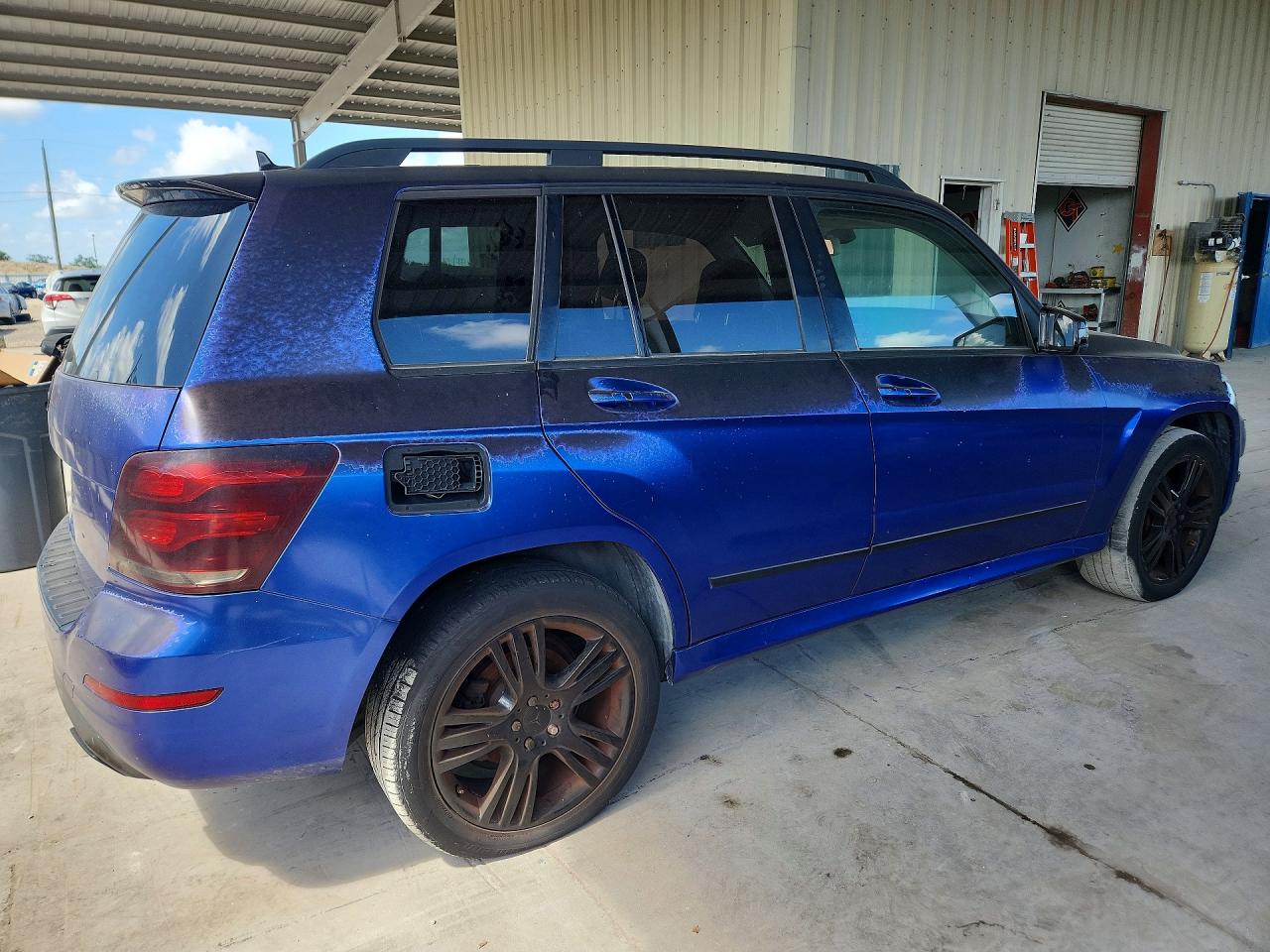2014 Mercedes-benz Glk 350 Blue vin: WDCGG5HB2EG318658