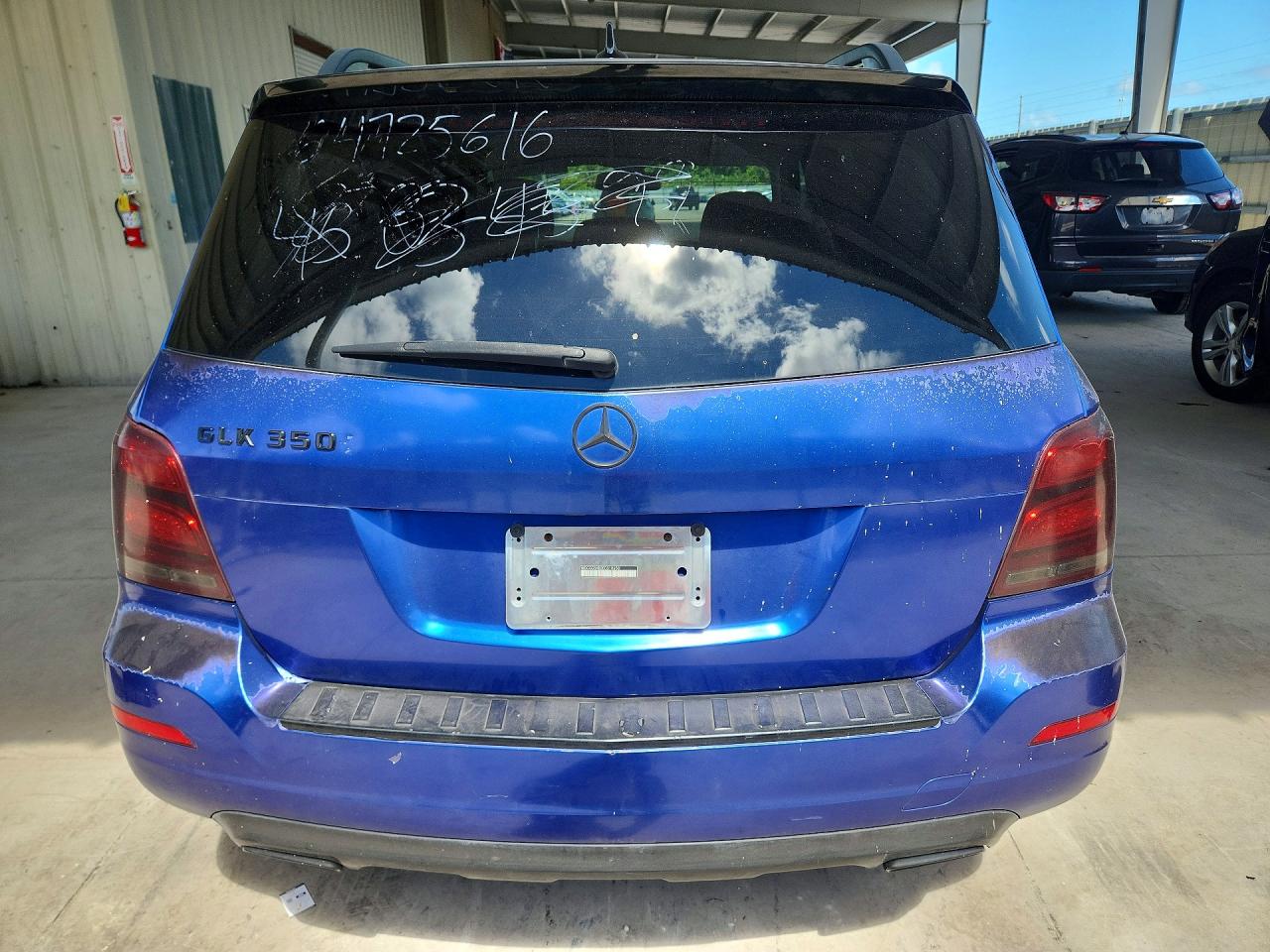 2014 Mercedes-benz Glk 350 Blue vin: WDCGG5HB2EG318658