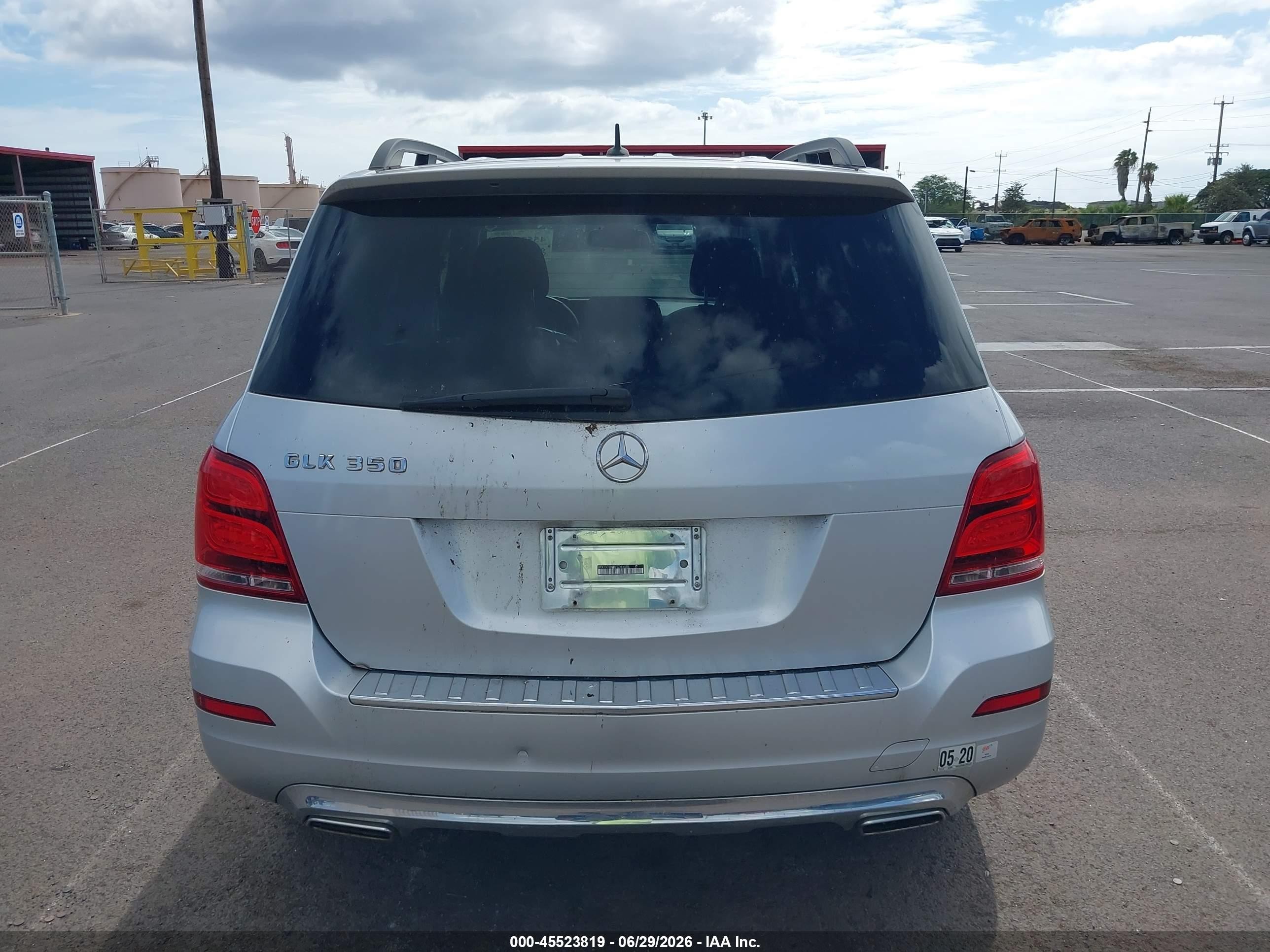 2015 Mercedes-benz Glk 350   Silver vin: WDCGG5HB2FG345506
