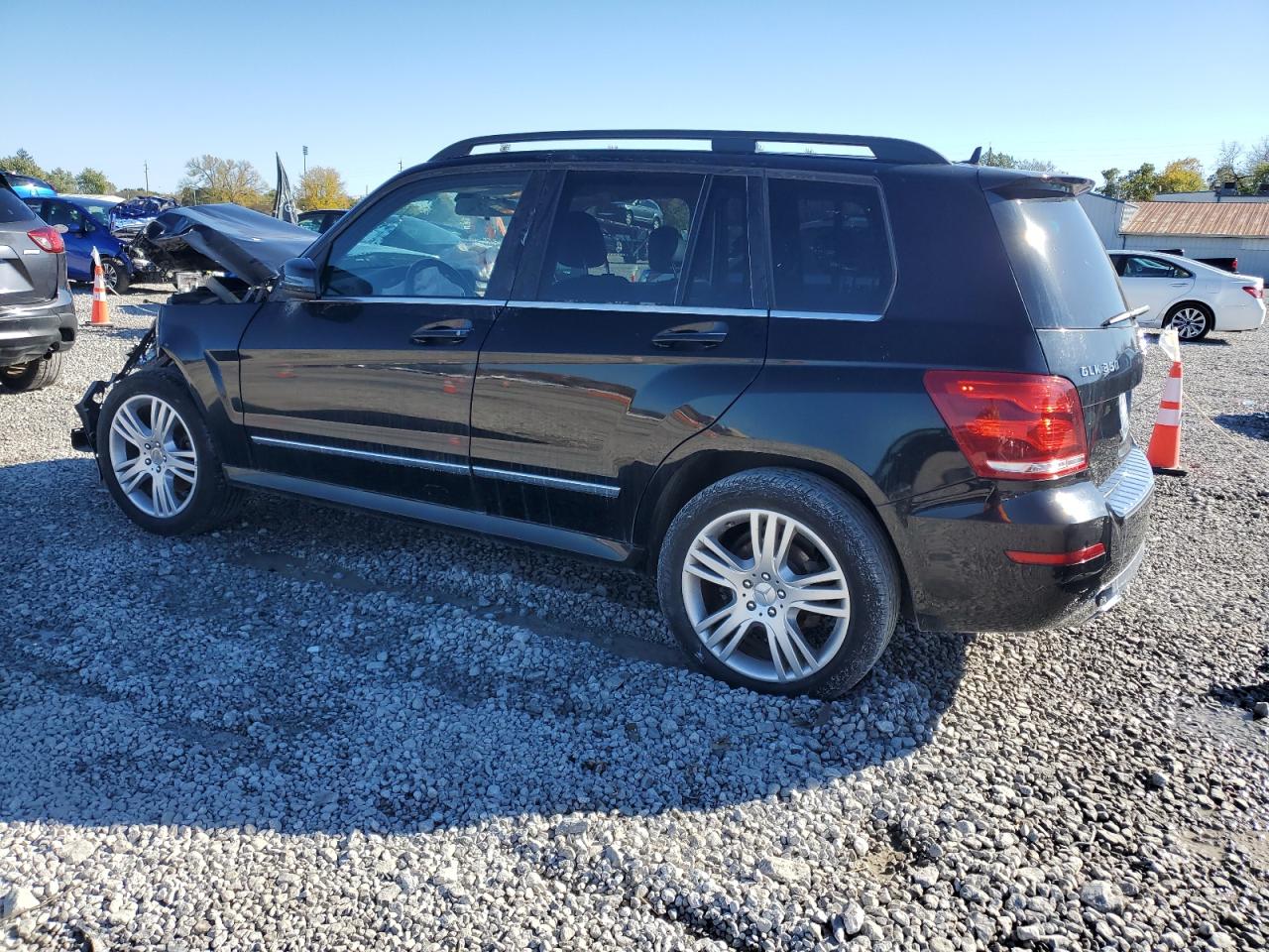 2015 Mercedes-benz Glk 350 Black vin: WDCGG5HB2FG353203