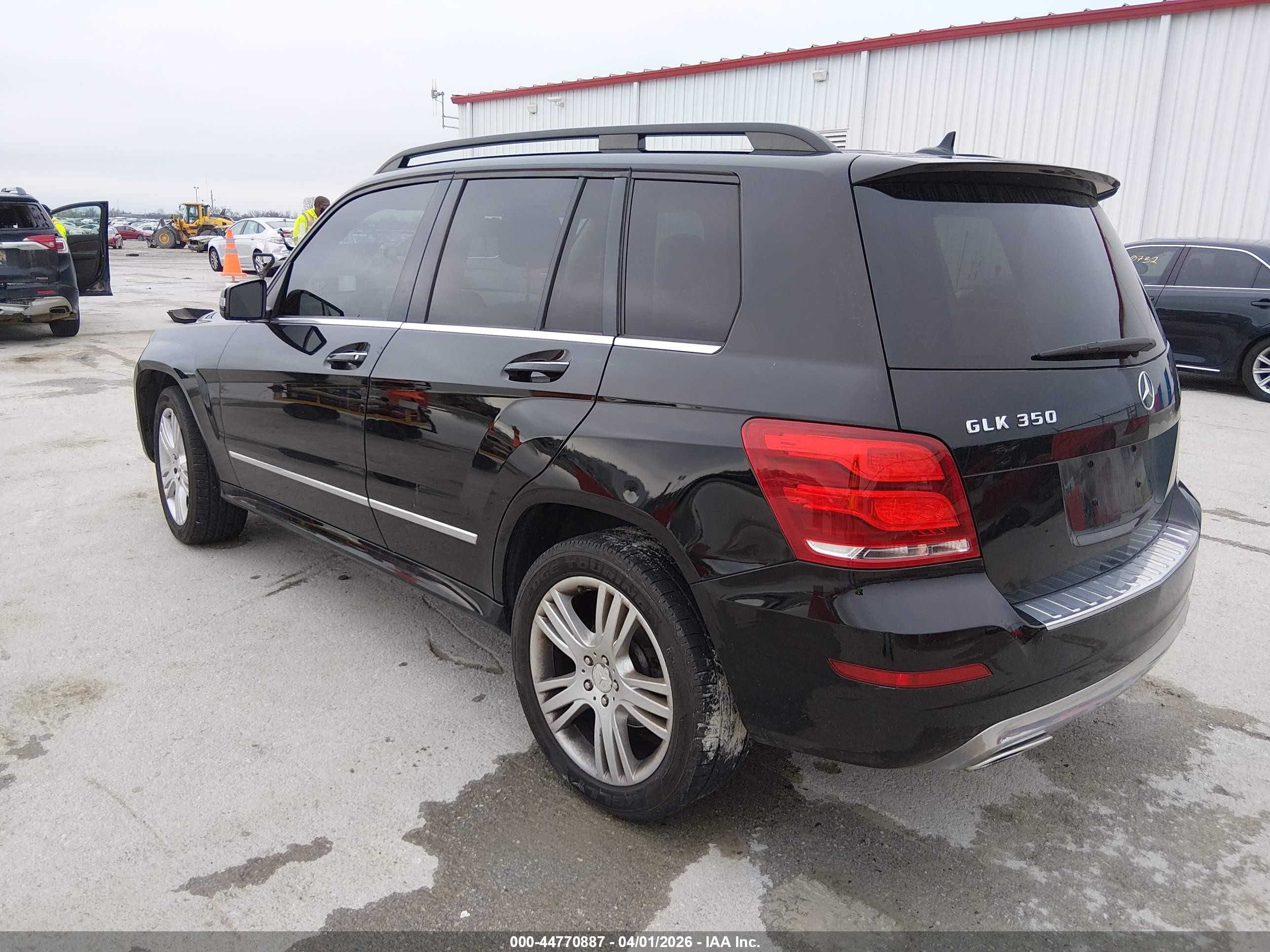 2015 Mercedes-benz Glk 350   Black vin: WDCGG5HB2FG355212